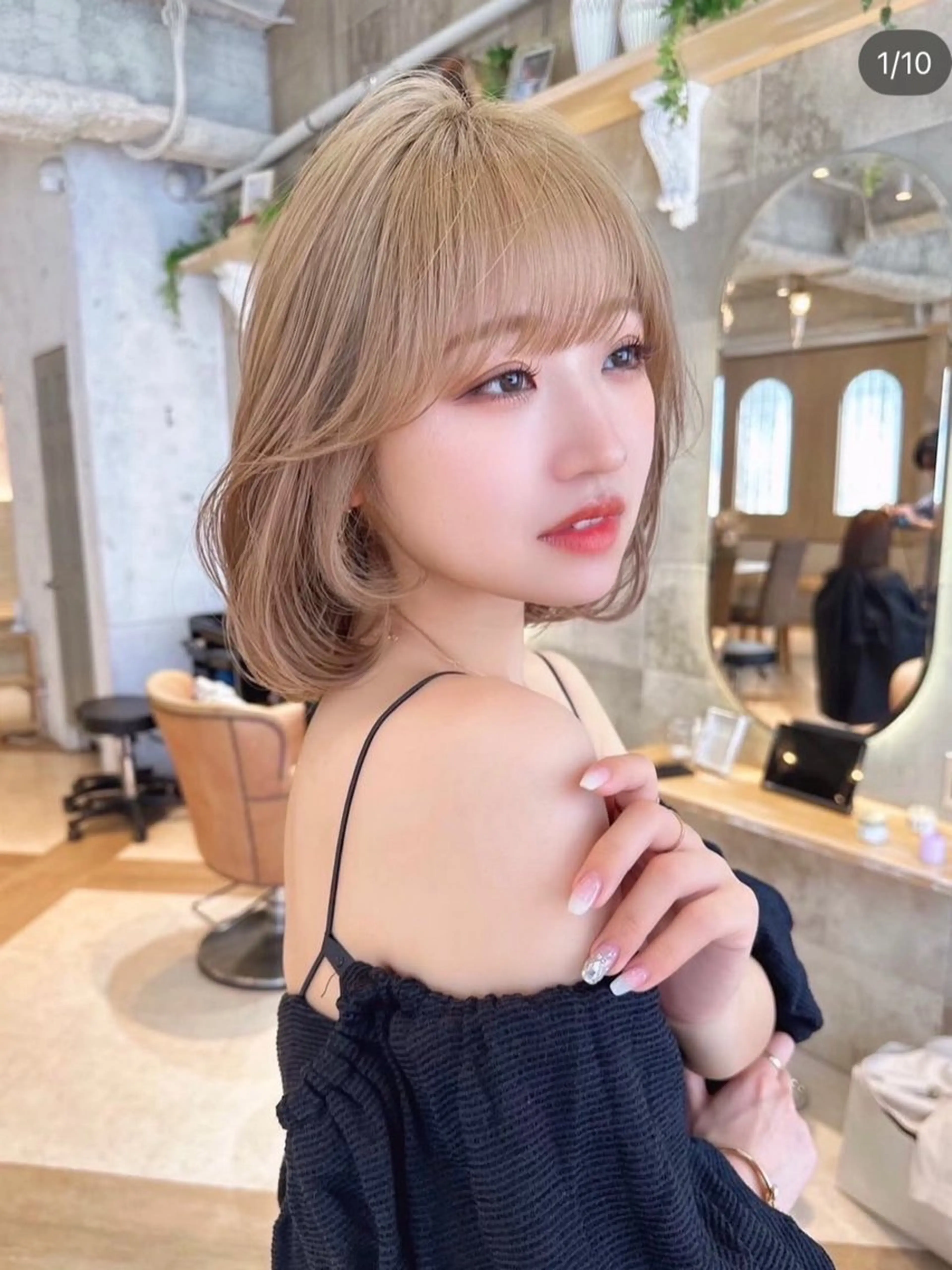 ショート カラー カット ヘアカラー トリートメント ショート/ボブ 岡田洸太のヘアスタイル