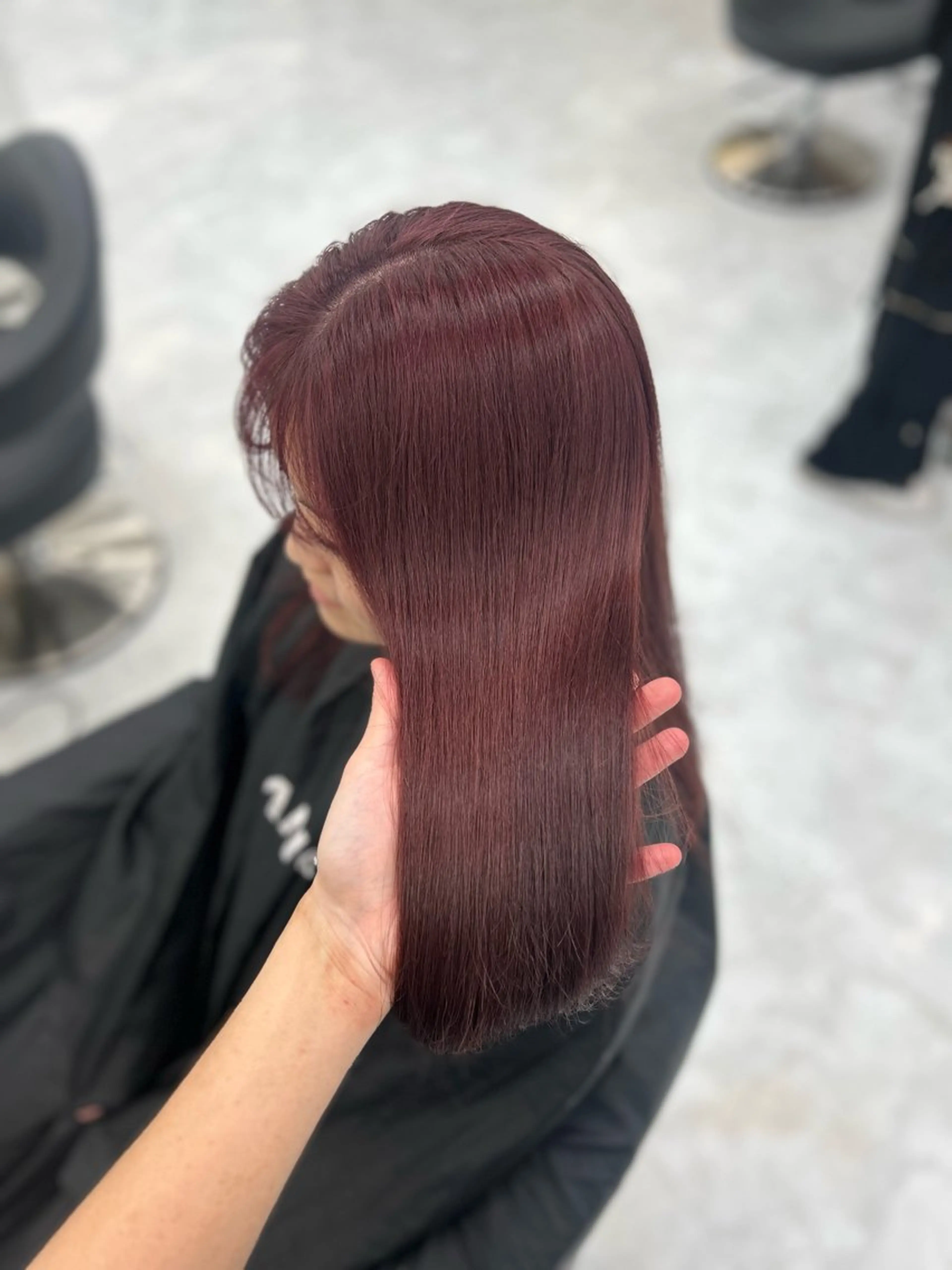 セミロング 🥀艶髪/似合わせ 暖色/まな🥀のヘアスタイル