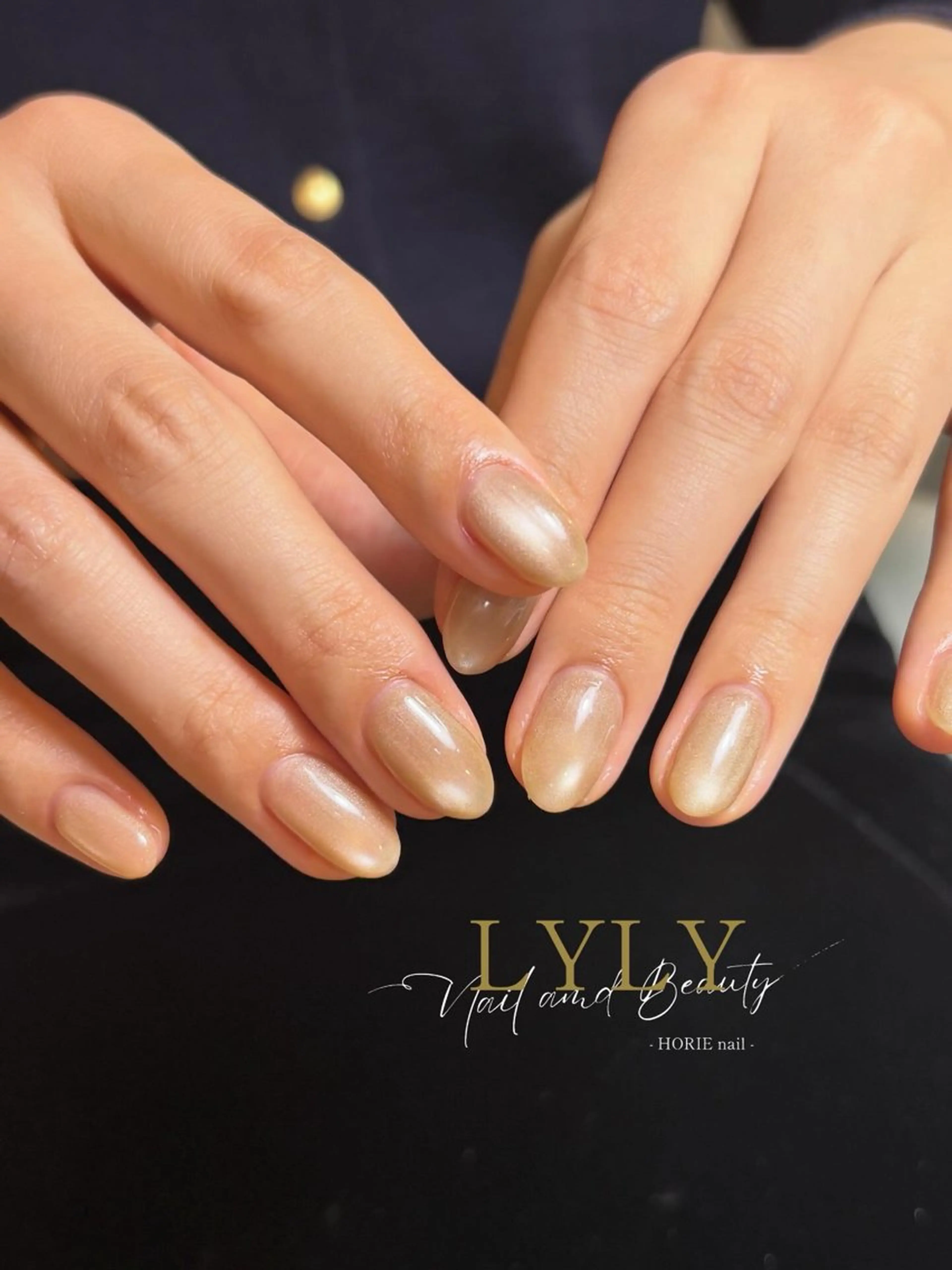 ネイル マグネットネイル ハンドネイル LYLY yukiのネイルデザイン