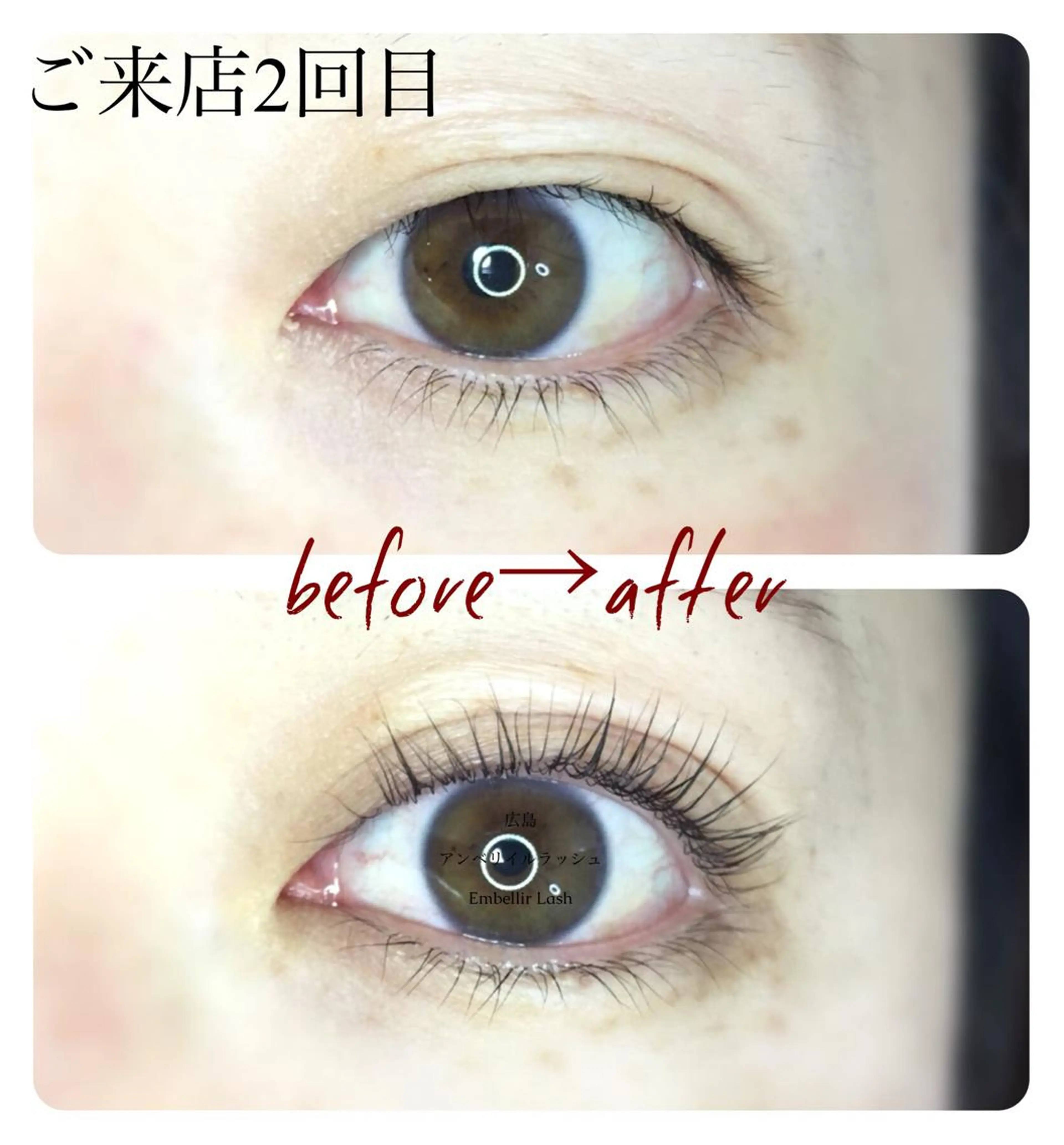 マツエク・マツパ 一重×まつ毛パーマ アンベリイルラッシュ所属・まつエク・パーマ アンベリイルラッシュのマツエク・マツパデザイン