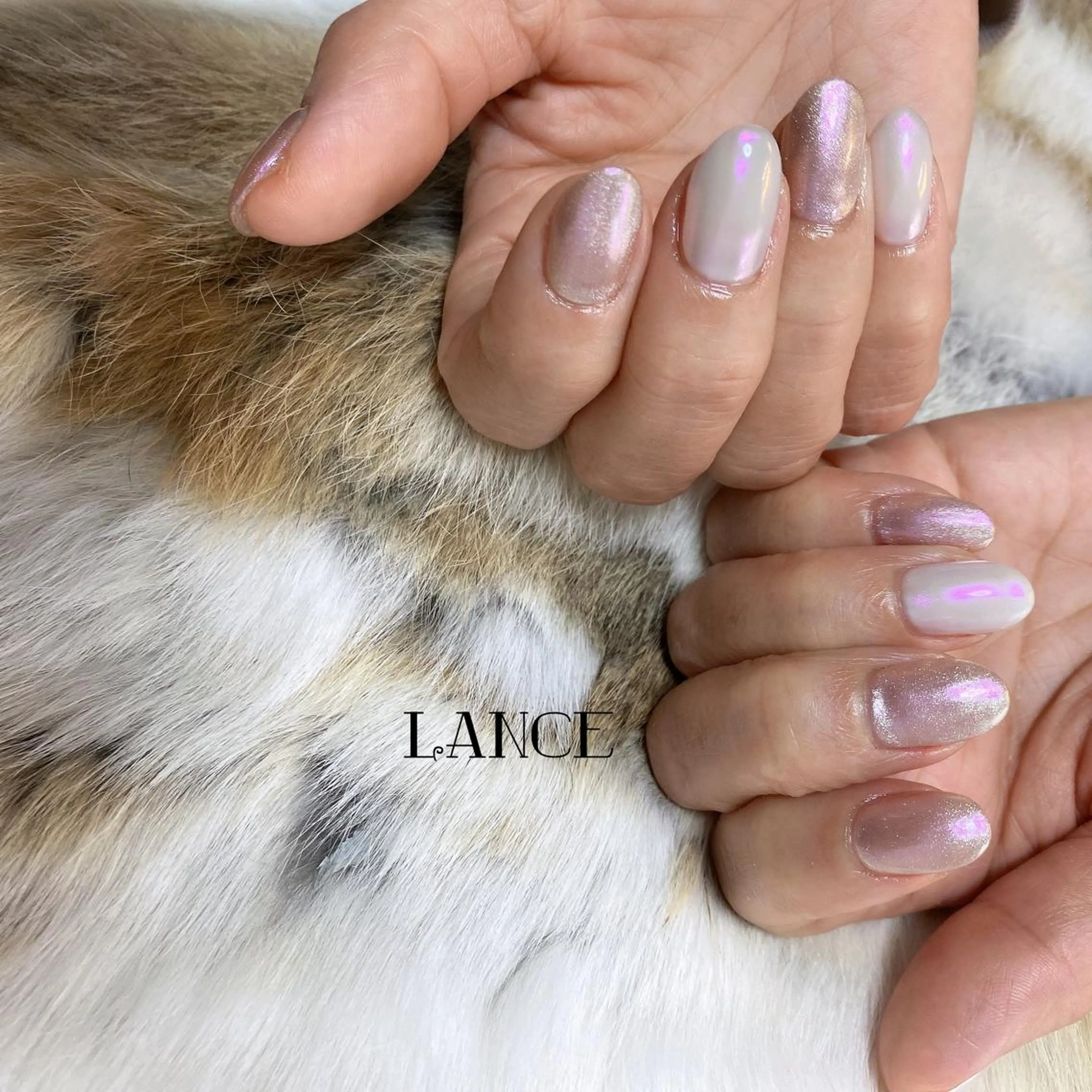 ミディアム ハンドネイル Lance nailのネイルデザイン