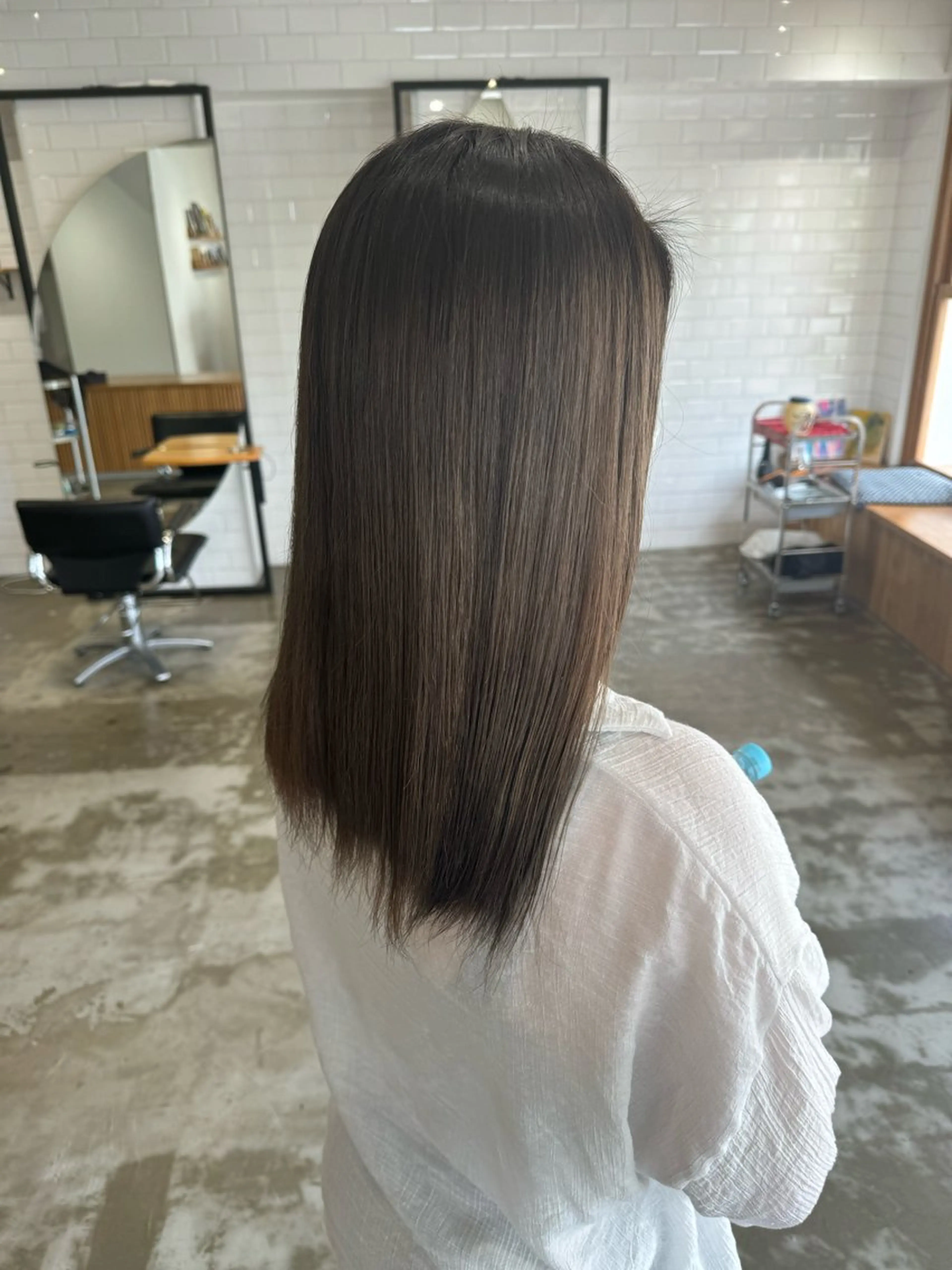 セミロング カラー KOU×北谷× BY MY SIDEのヘアスタイル