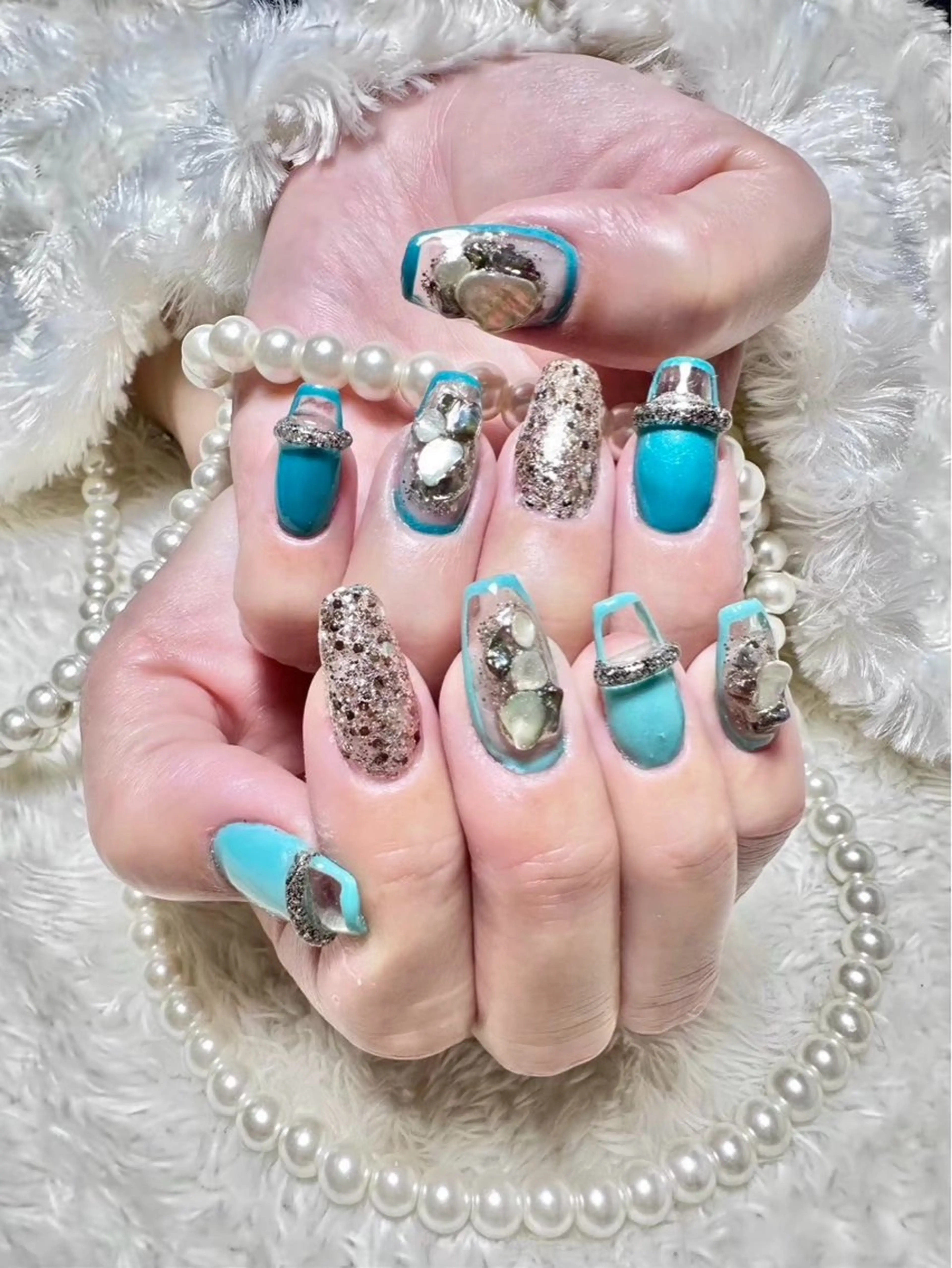 ネイル NailStudio Seajewelのネイルデザイン