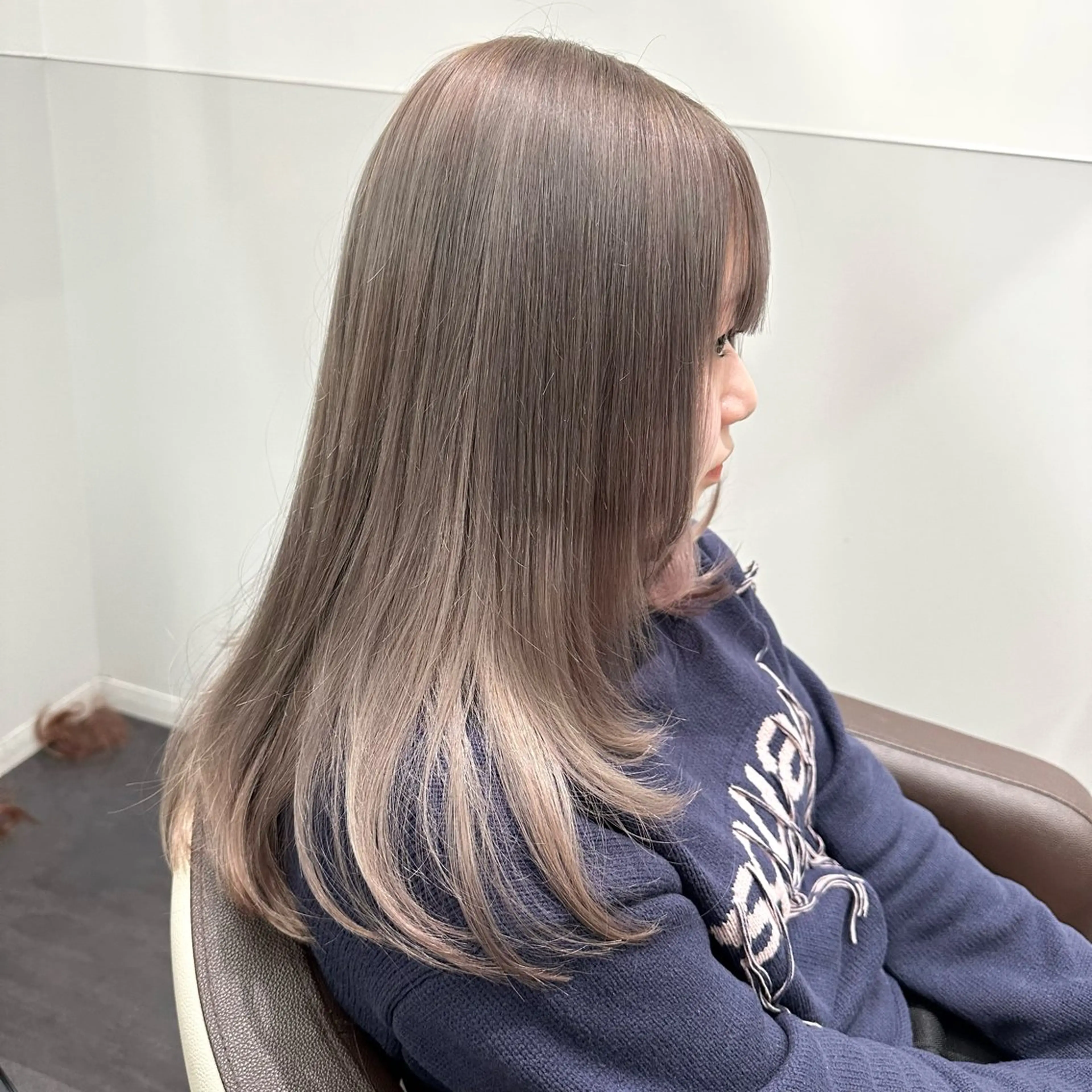 セミロング カット ヘアカラー トリートメント go today原宿vita所属・✨艶カラー美容師✨ リュウトのヘアスタイル