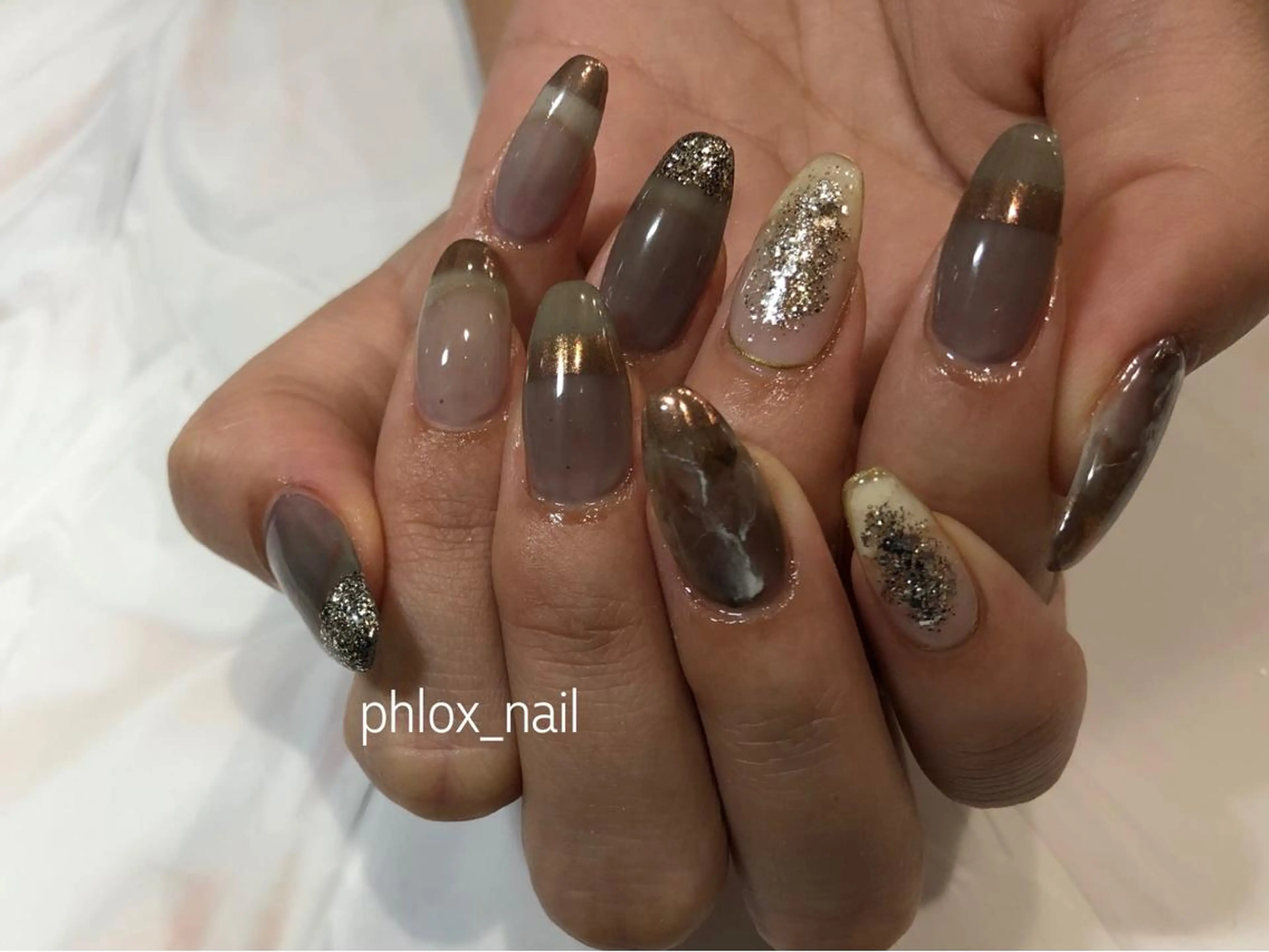 ネイル s/w ＿shokoのネイルデザイン