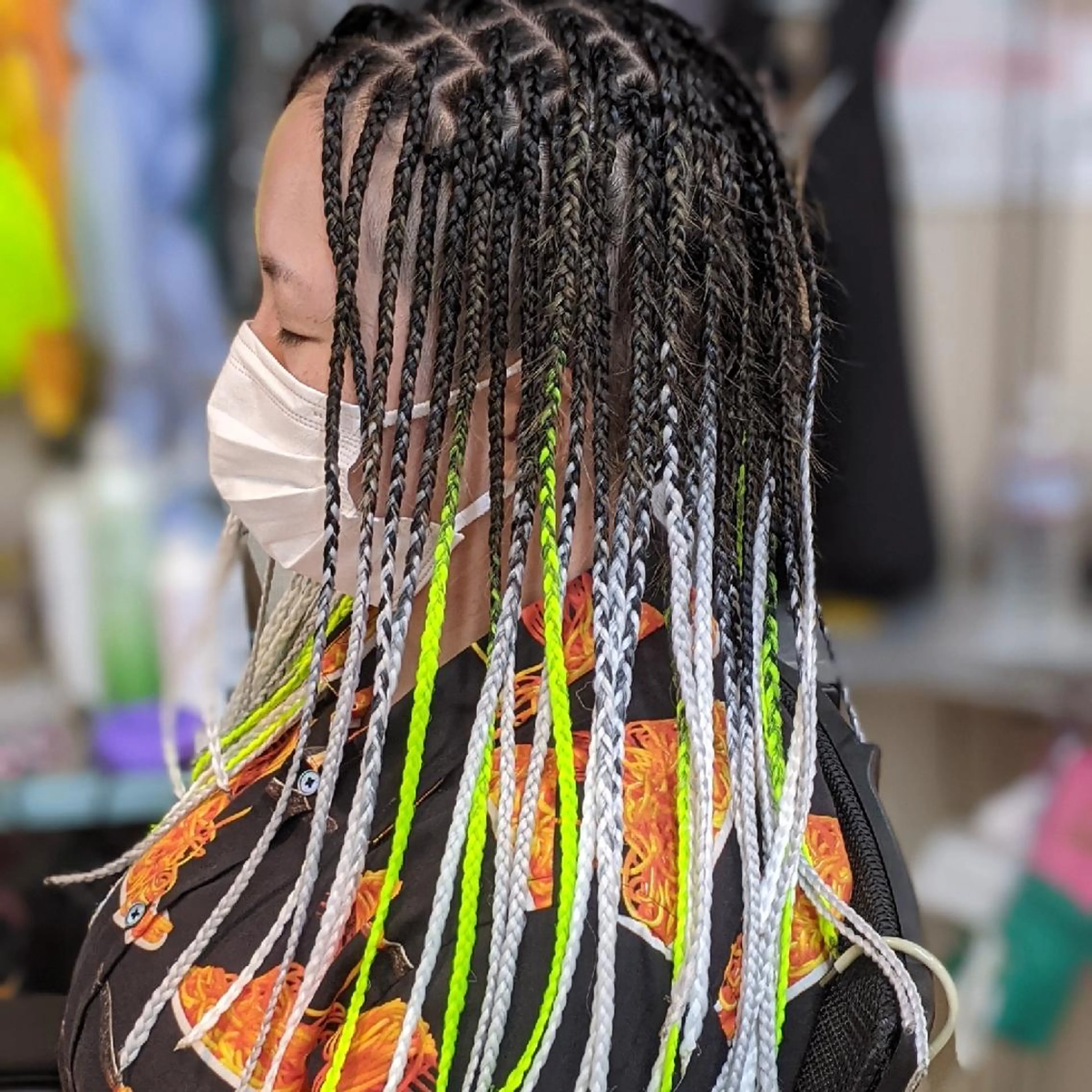 ロング ヘアアレンジ エクステ scamp ★のヘアスタイル