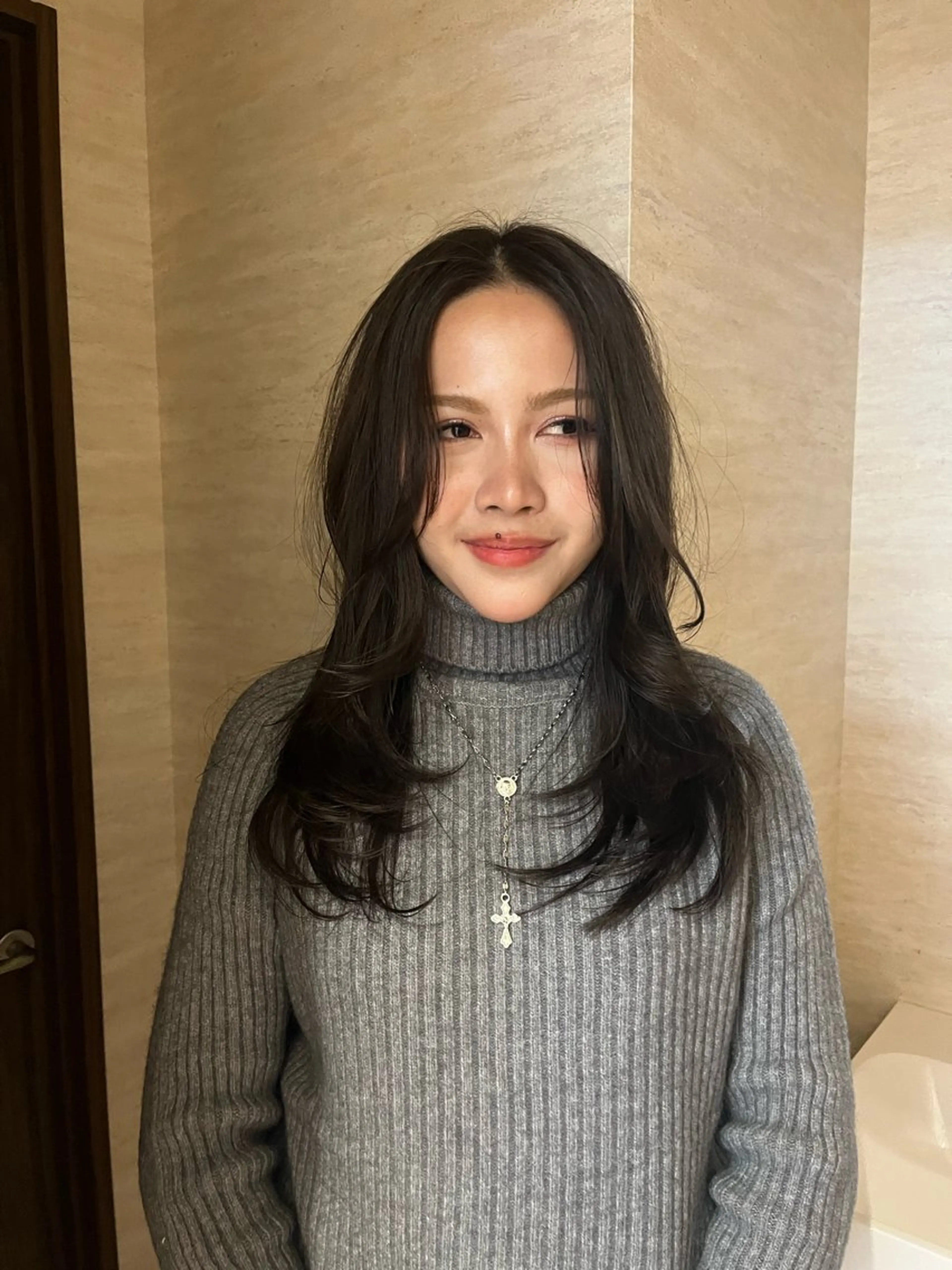 ロング カラー 柔らかい艶暖色 特化🫧姫汝のヘアスタイル