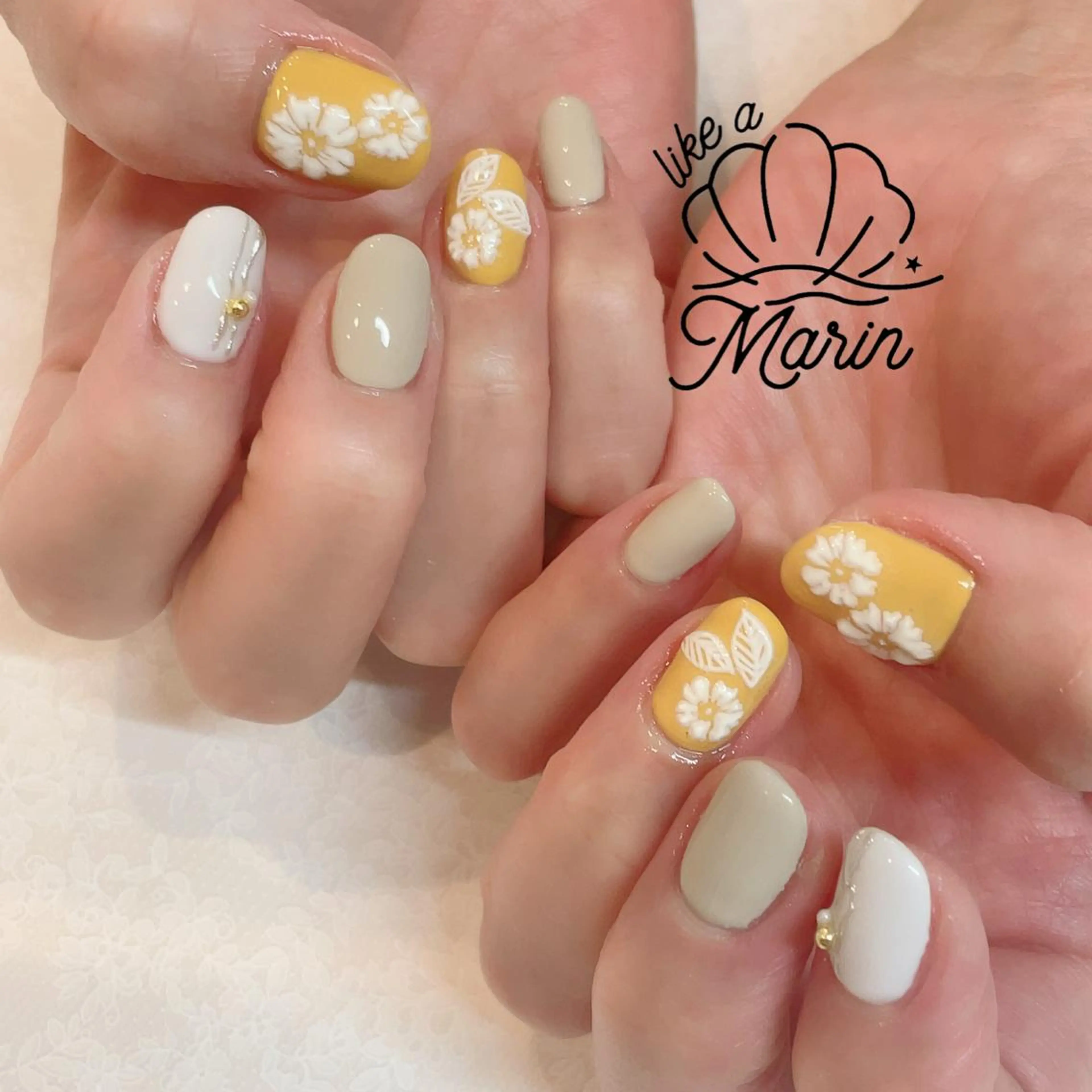 ネイル Serenity by Mari所属・Shinozaki mariのネイルデザイン