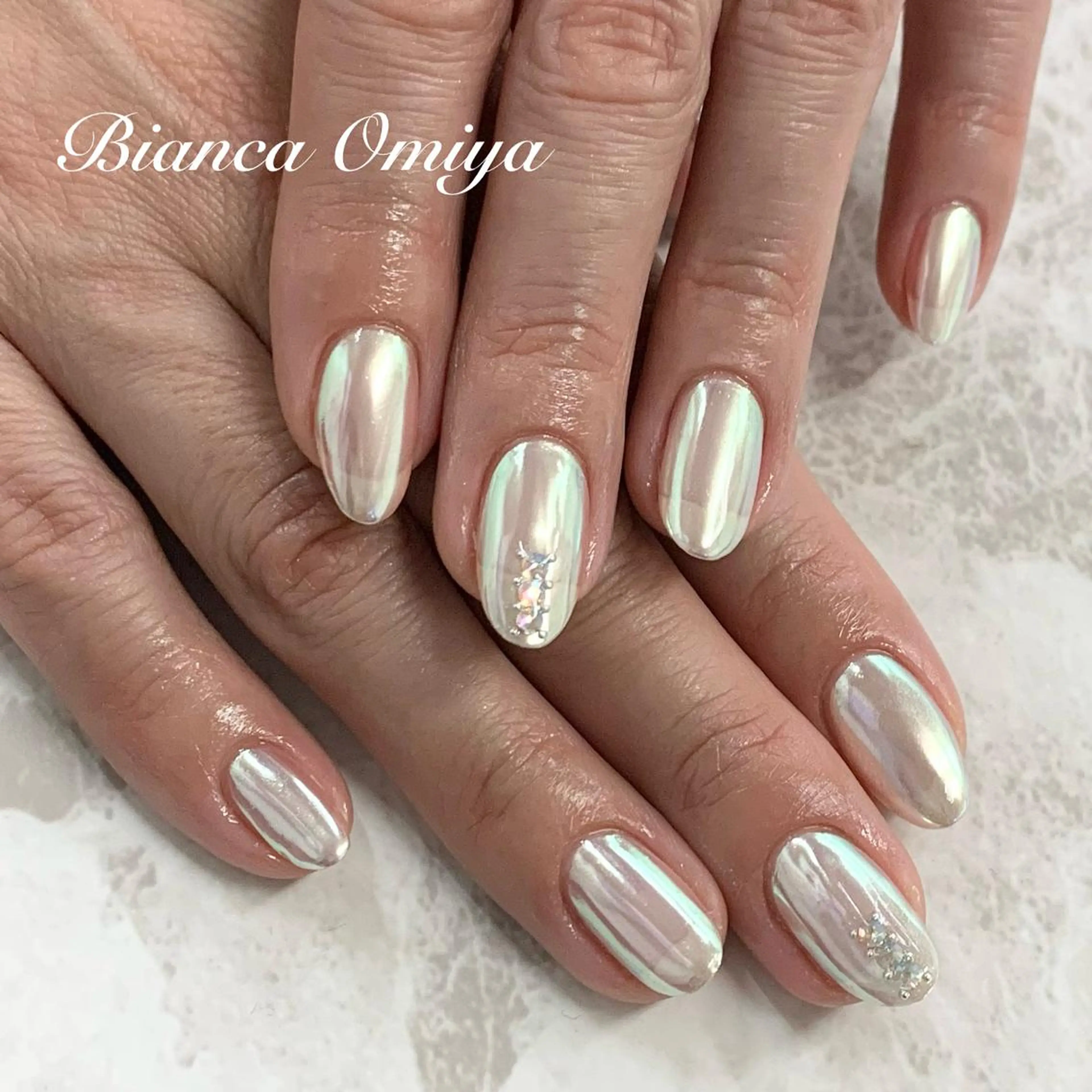 ネイル ビアンカ大宮ネイル 店長 モリサワのネイルデザイン