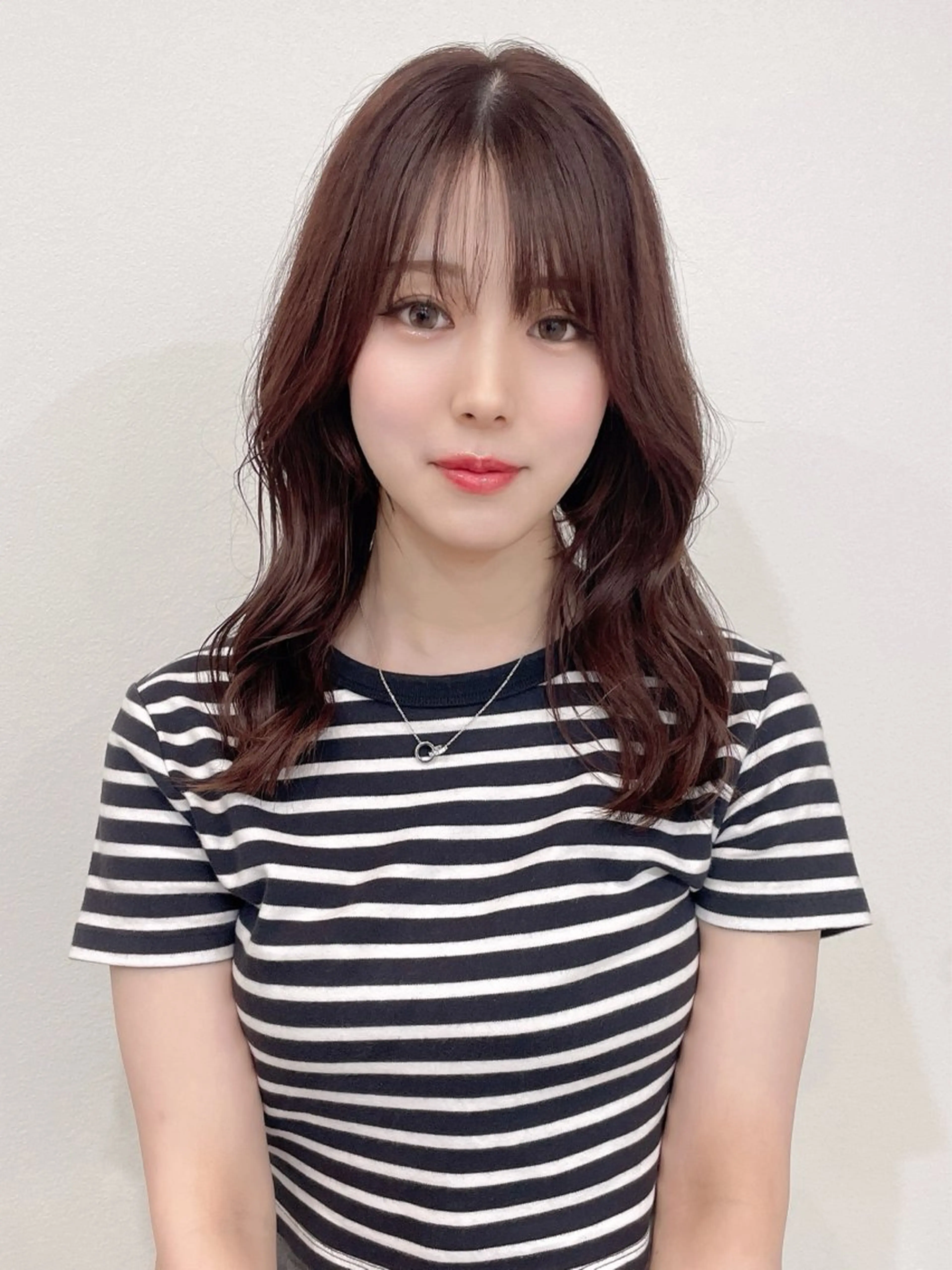 セミロング カット ヘアカラー トリートメント レイヤーカット 縮毛矯正◽️河野泰貴のヘアスタイル