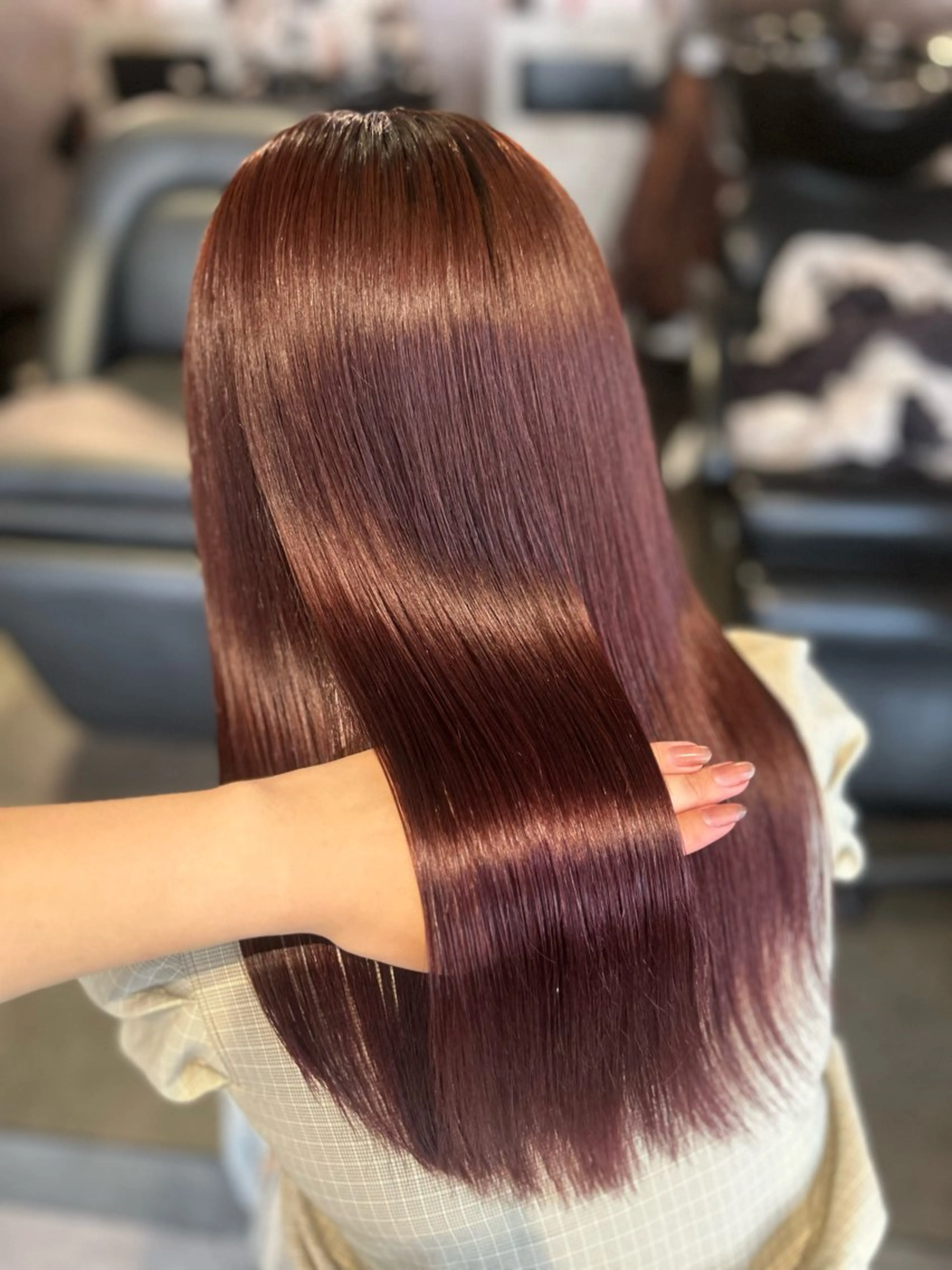 ロング elubylovis nanaseのヘアスタイル