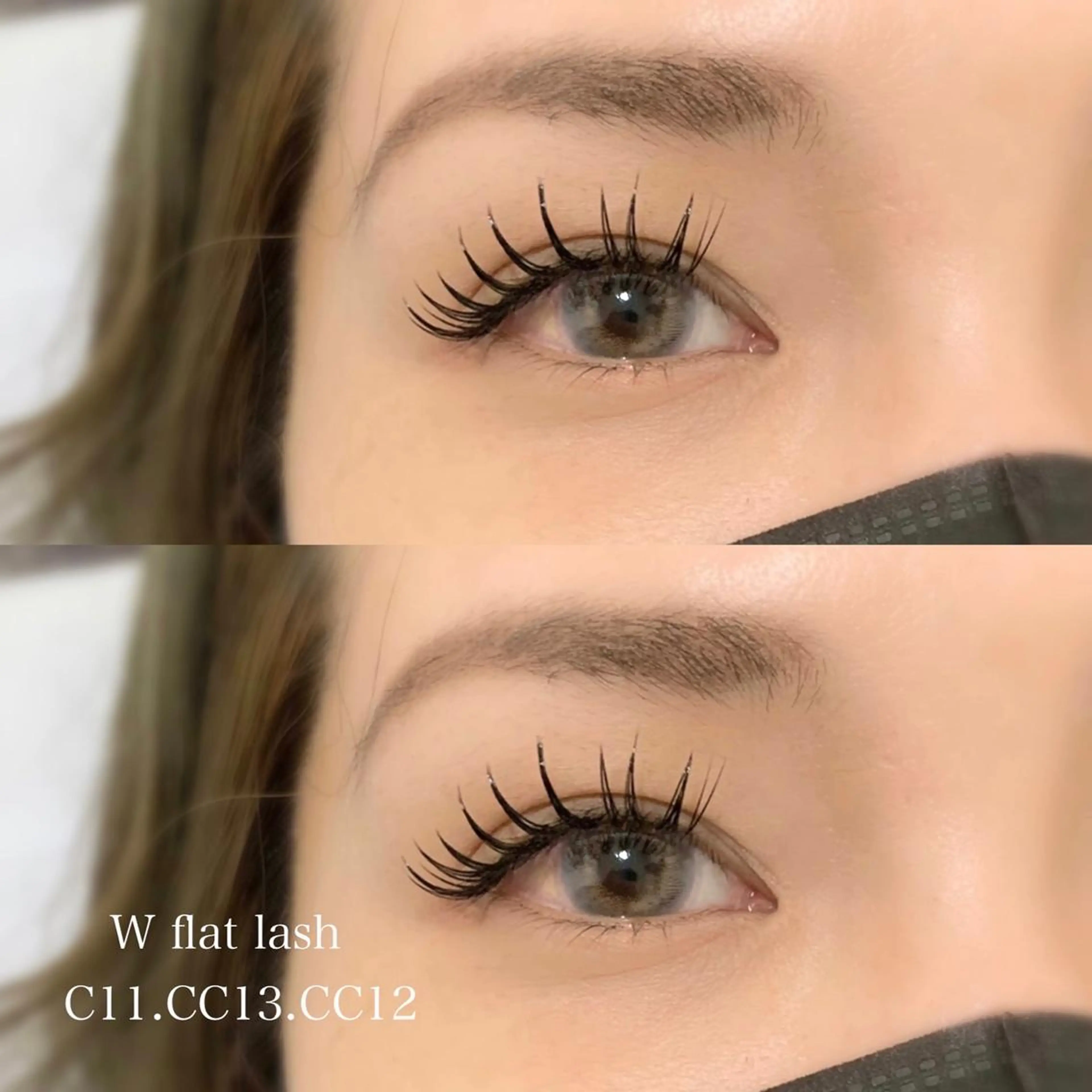 マツエク・マツパ p's  club所属・藤田 あゆみのマツエク・マツパデザイン