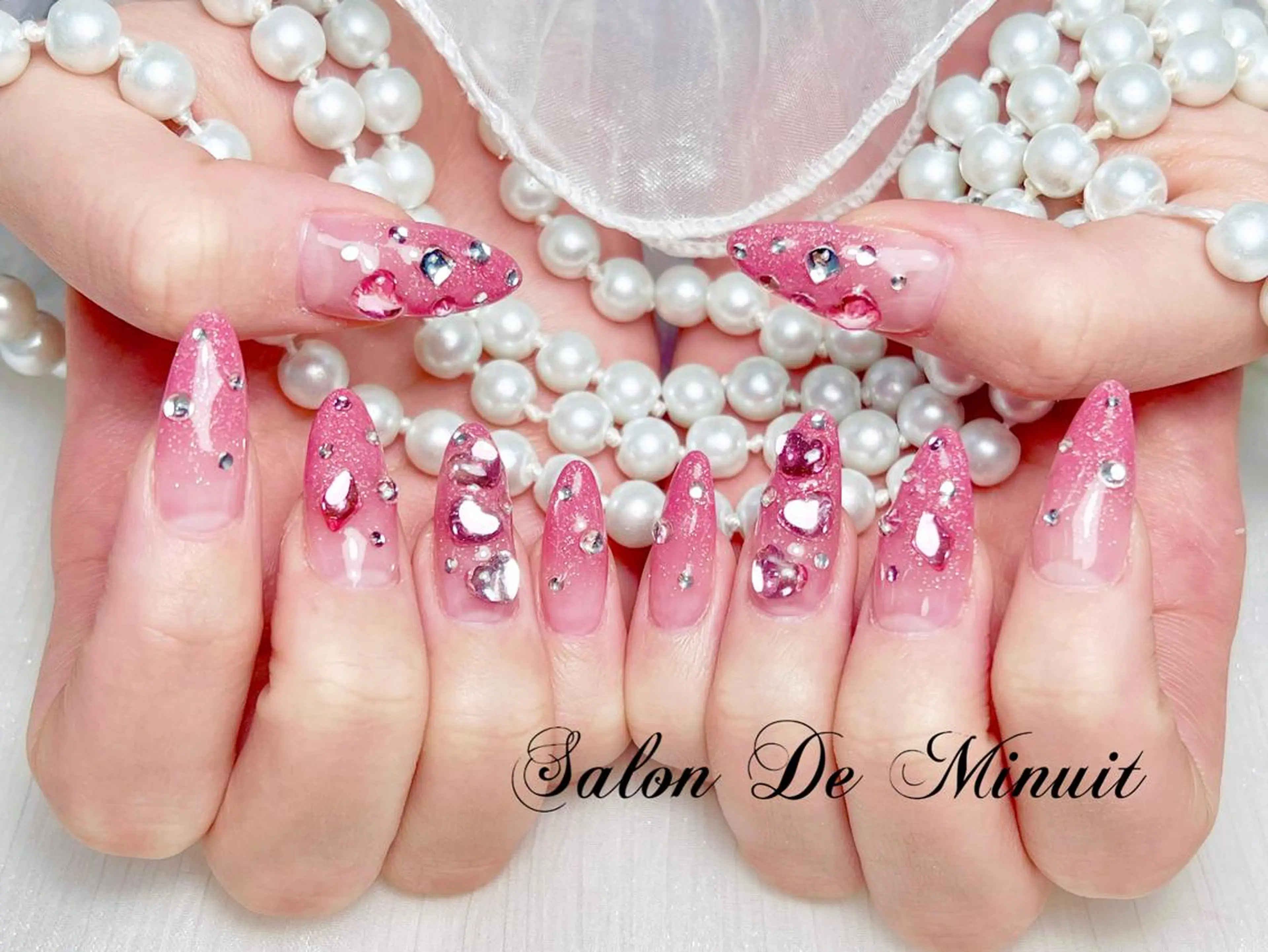 【チップ長さ出し】持ち込みデザイン(デザイン、パーツ10本ok)￥13980の写真