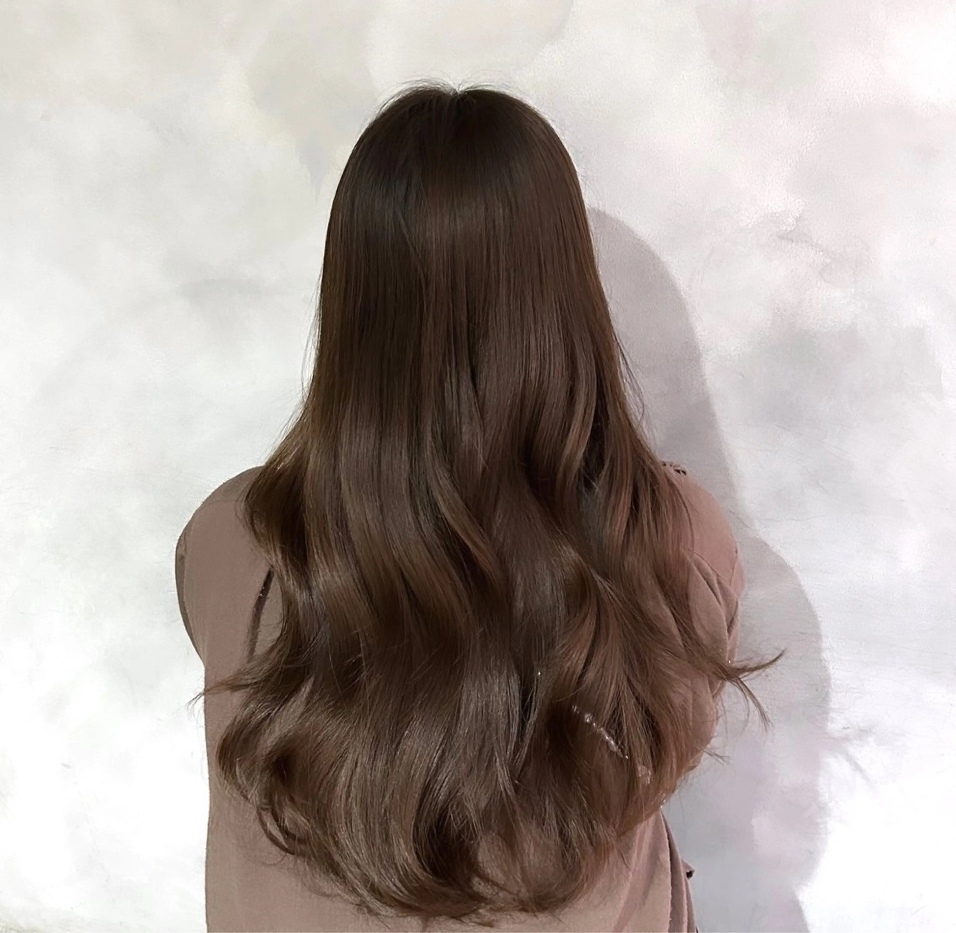 ロング カラー 韓国風ヘア 谷 亜澄のヘアスタイル