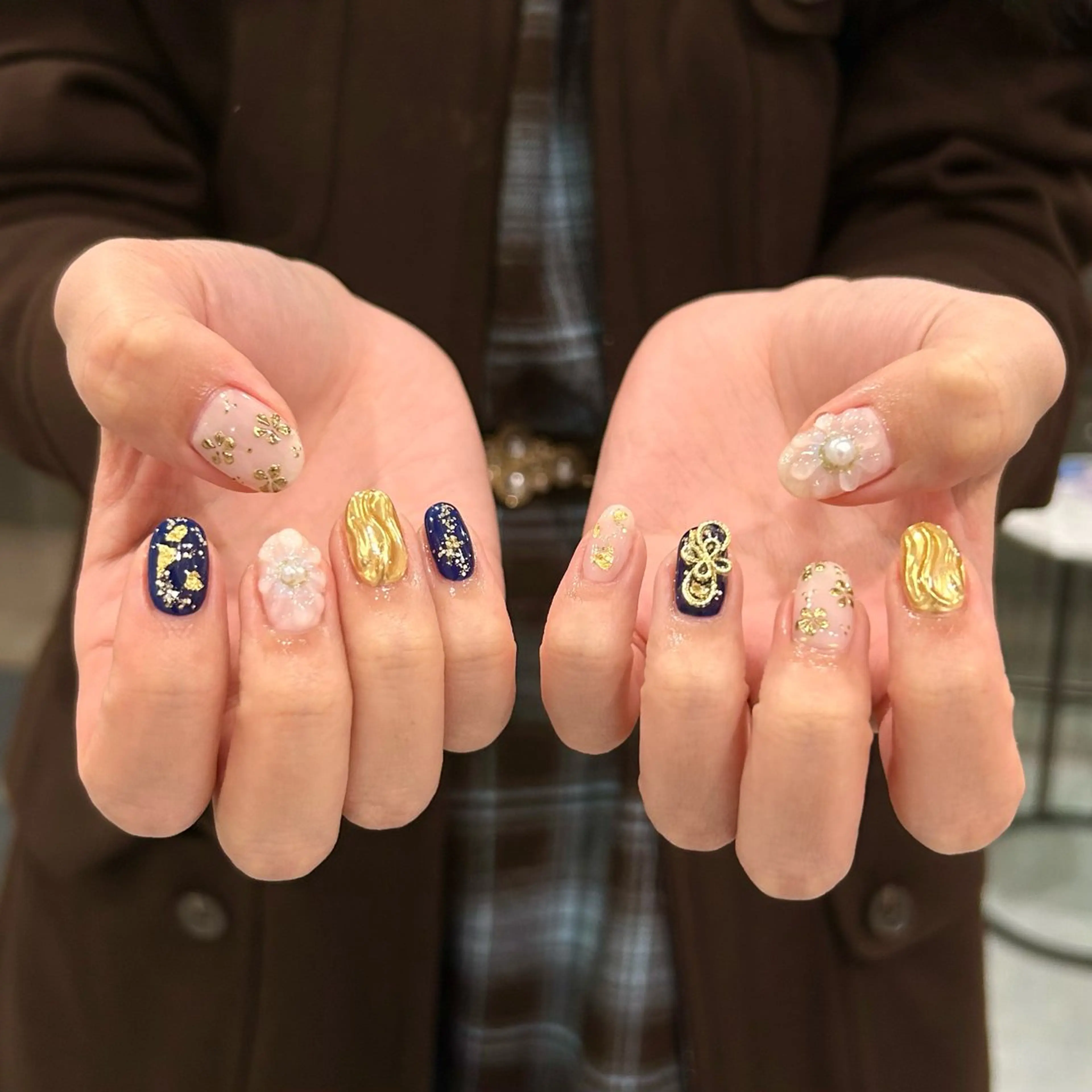 ネイル 成人式 ハンドネイル RYO ／Amourのネイルデザイン