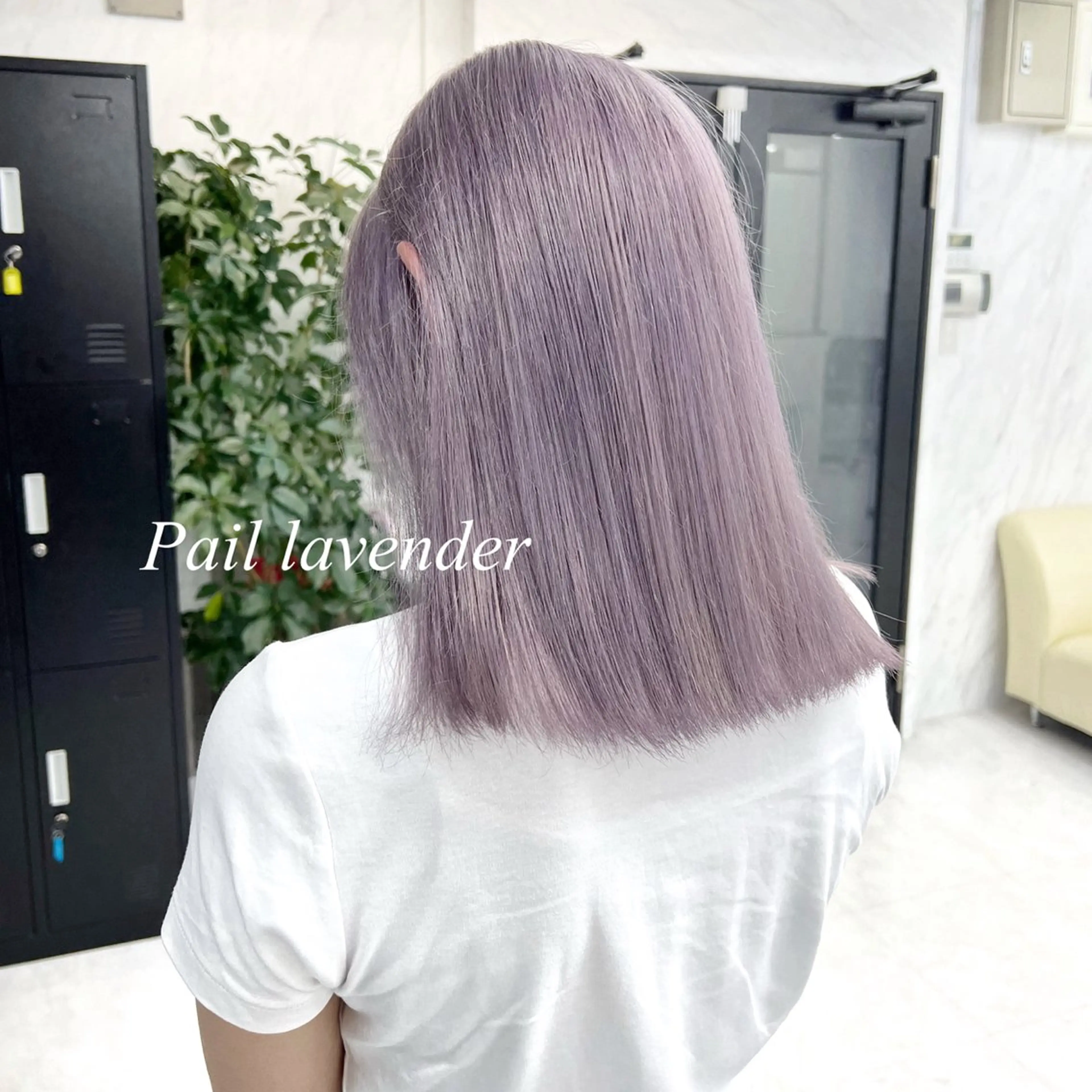 ミディアム カラー シールエクステ ハイトーンカラー エクステ ヘアカラー シールエクステ特化 ハイトーン、NANAのヘアスタイル