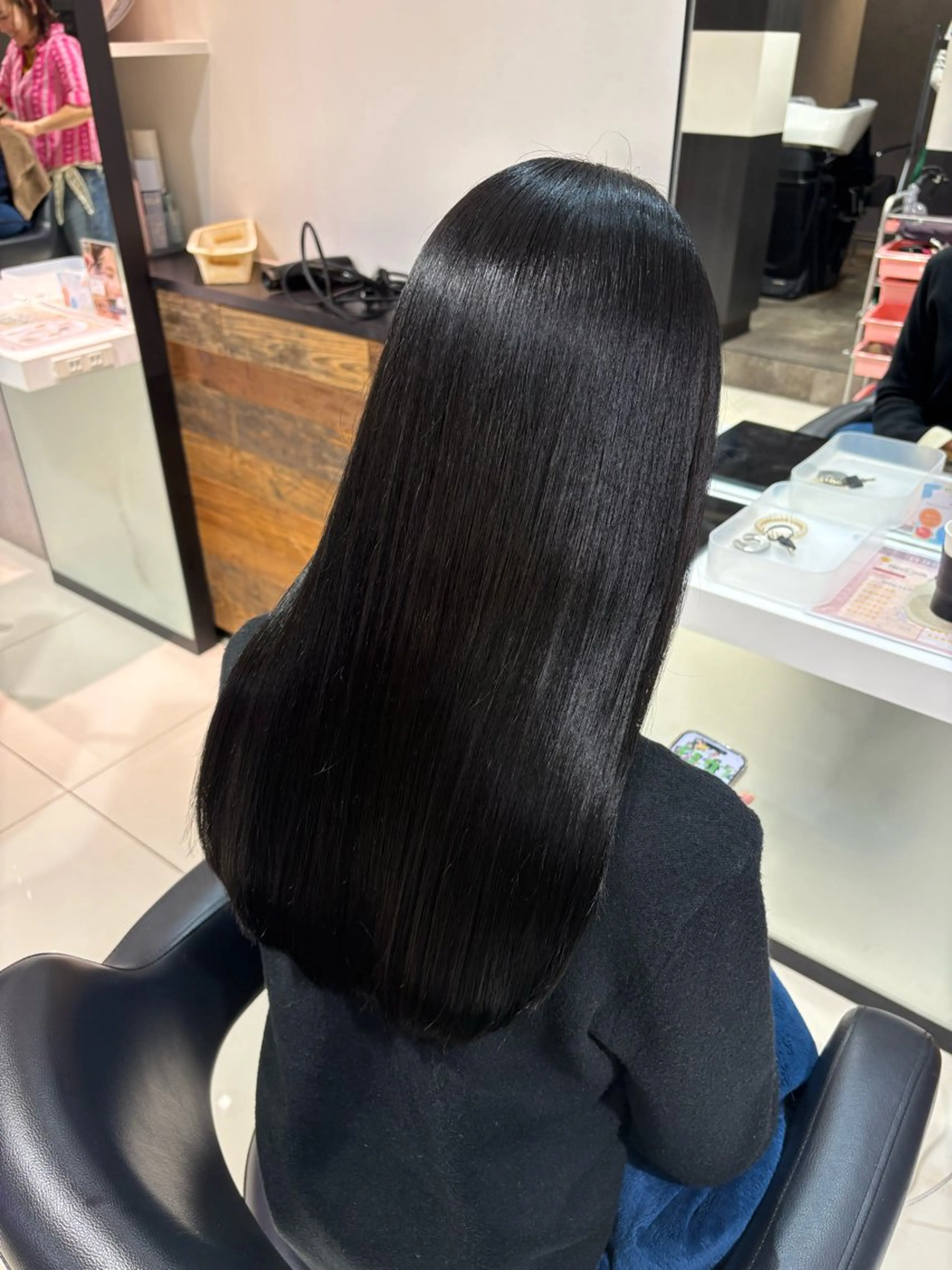 ロング ヘアカラー アレンジ/カラー トリートメントNaoのヘアスタイル