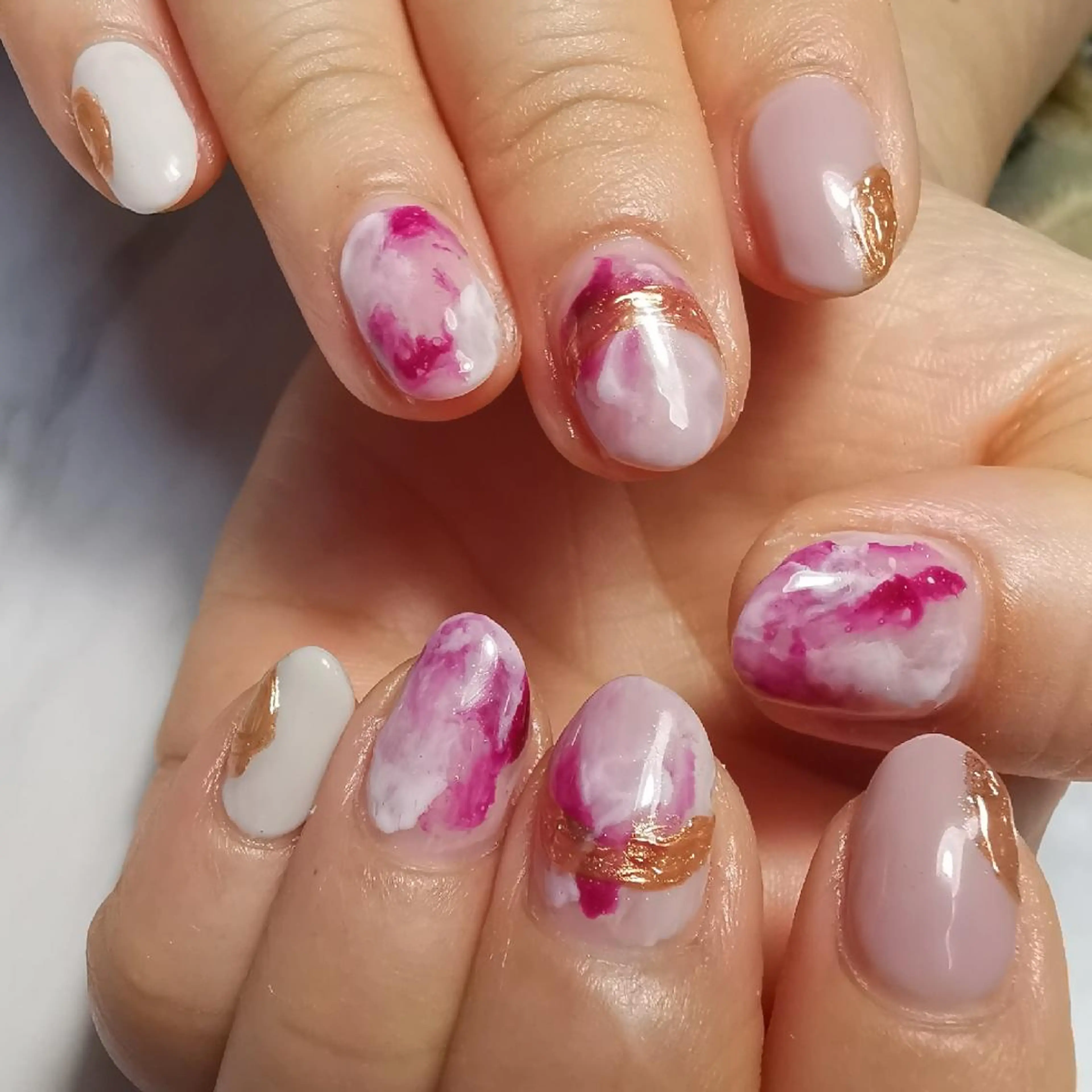 ネイル 持ち込み ハンドネイル reve あやののネイルデザイン