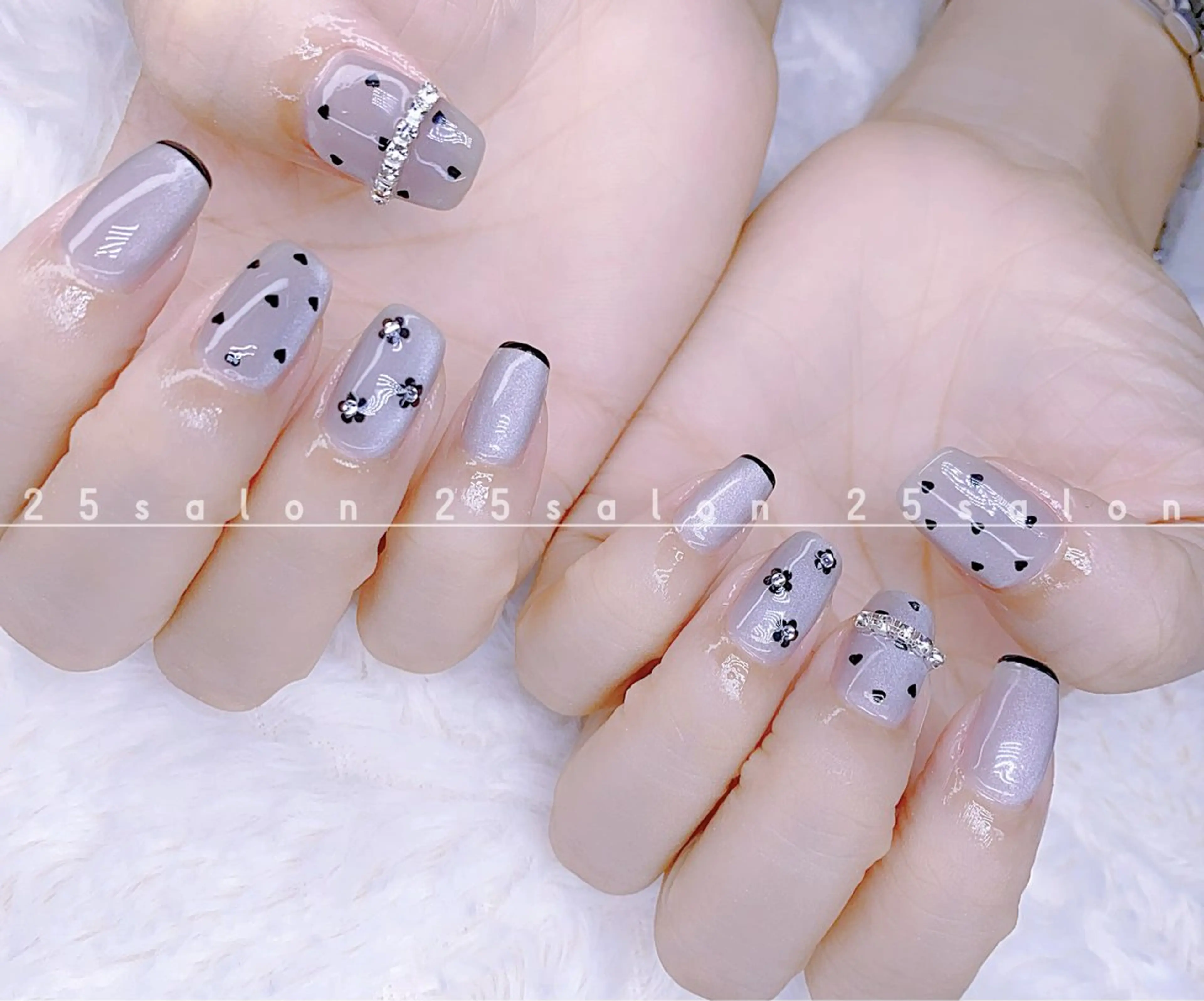 ネイル オーロラネイル チークネイル フットネイル フレンチネイル ジェルネイル 2 5のマツエク・マツパデザイン