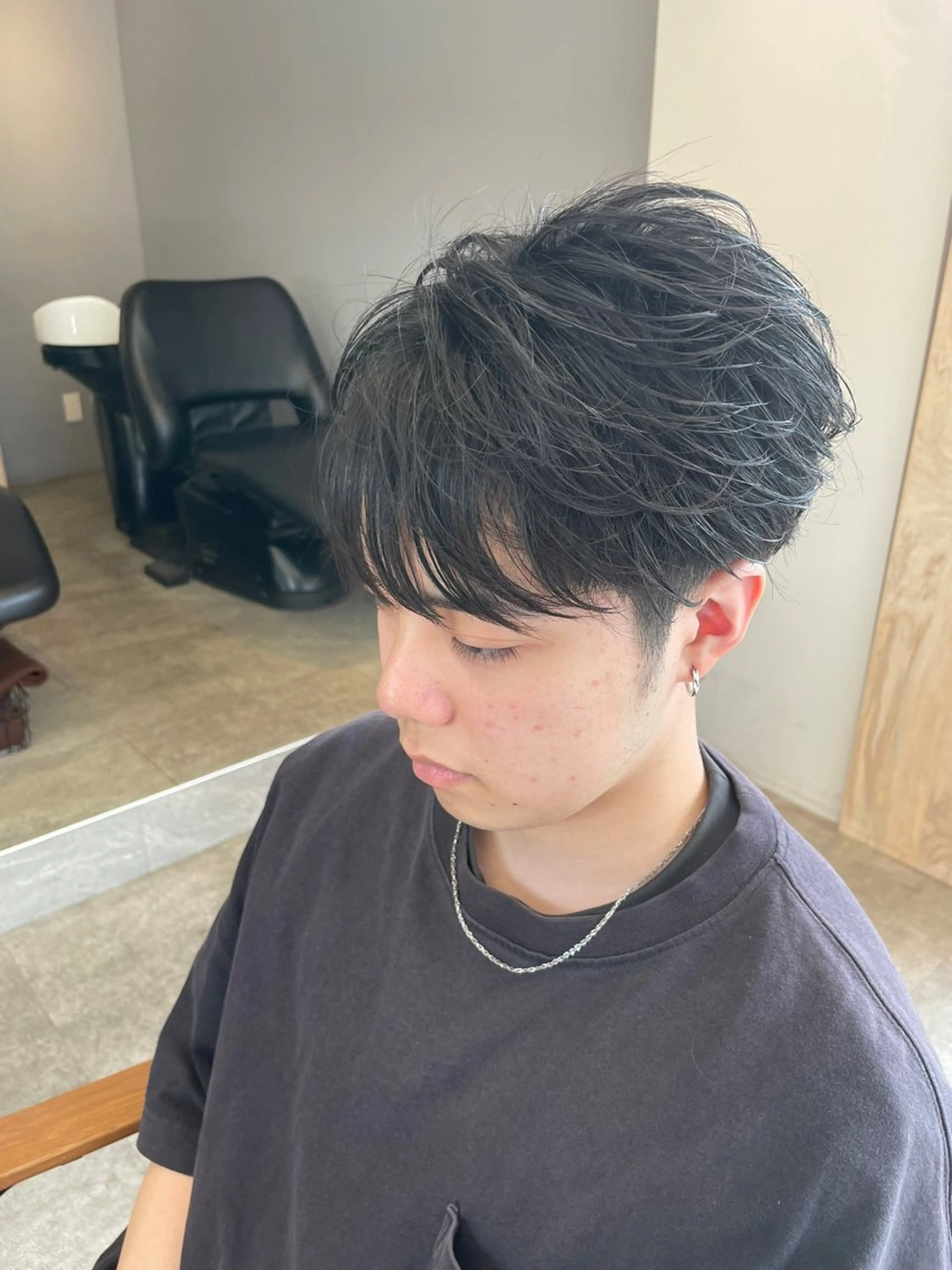 ショート メンズ カット 中島 耀一朗のヘアスタイル