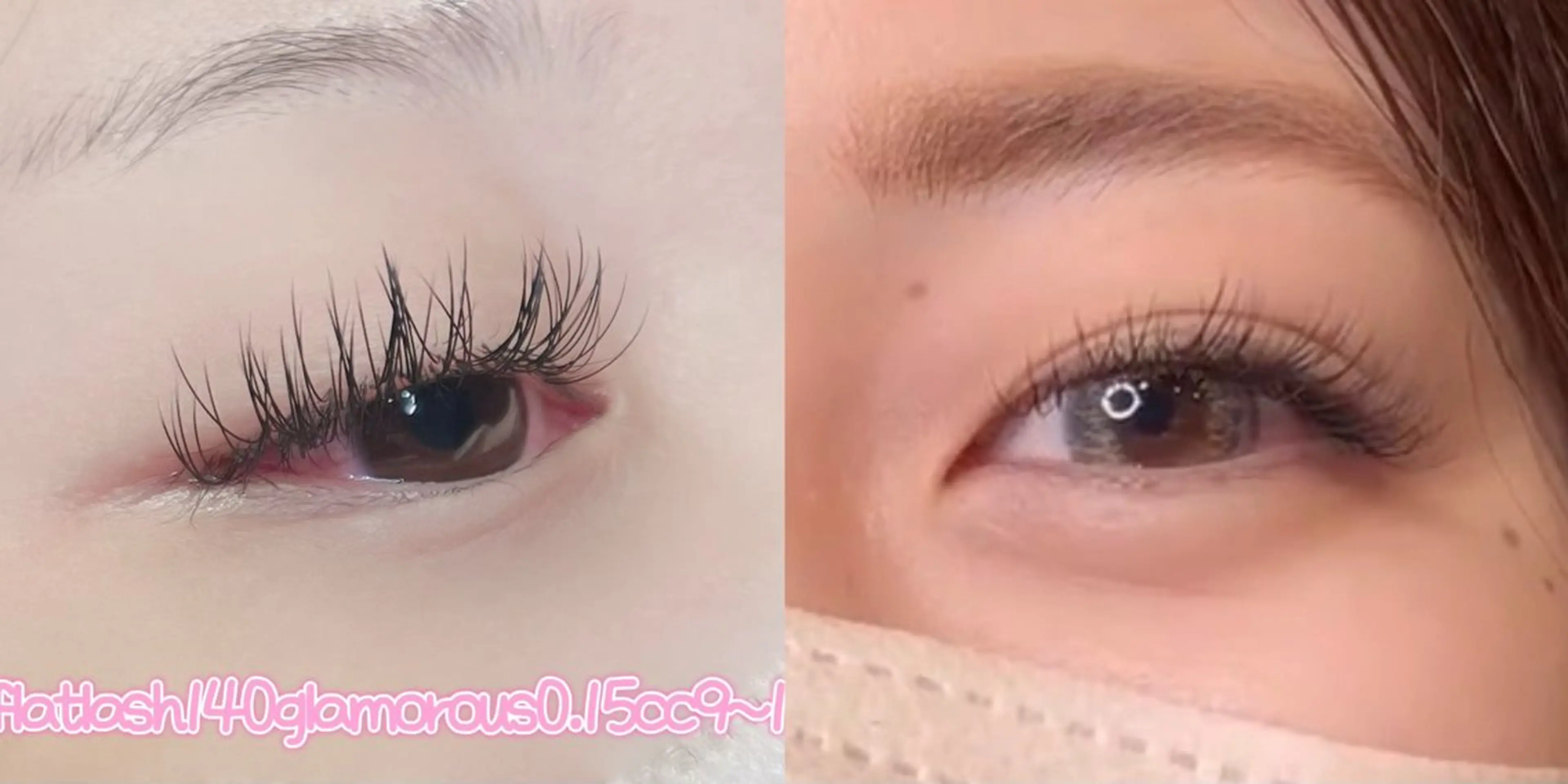 シングルラッシュリペア60本​〜​120本の写真