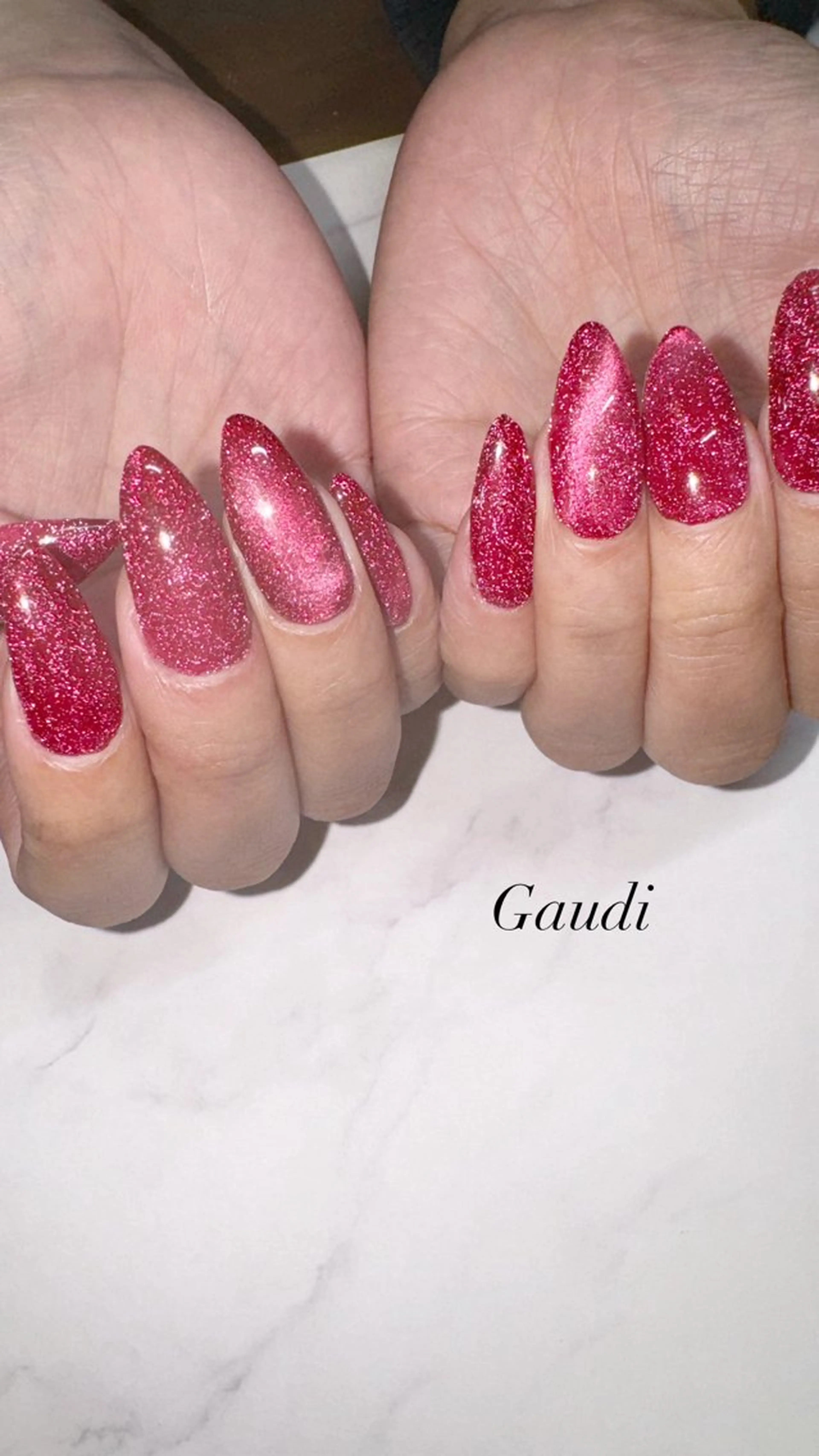 ネイル フラッシュネイル バレンタイン Gaudi.Nail Rinaのその他イメージ