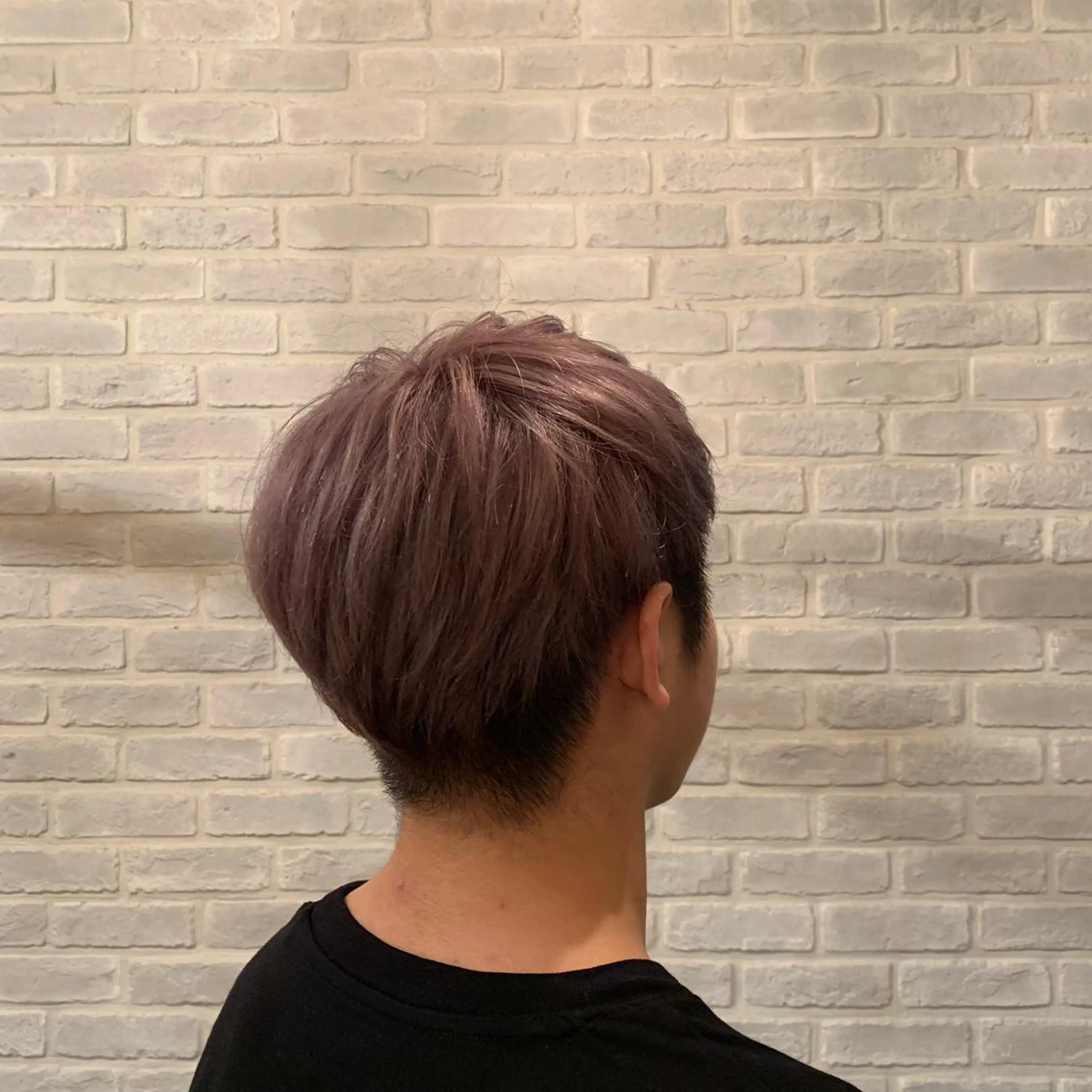 ショート カラー メンズ 若林 良のヘアスタイル