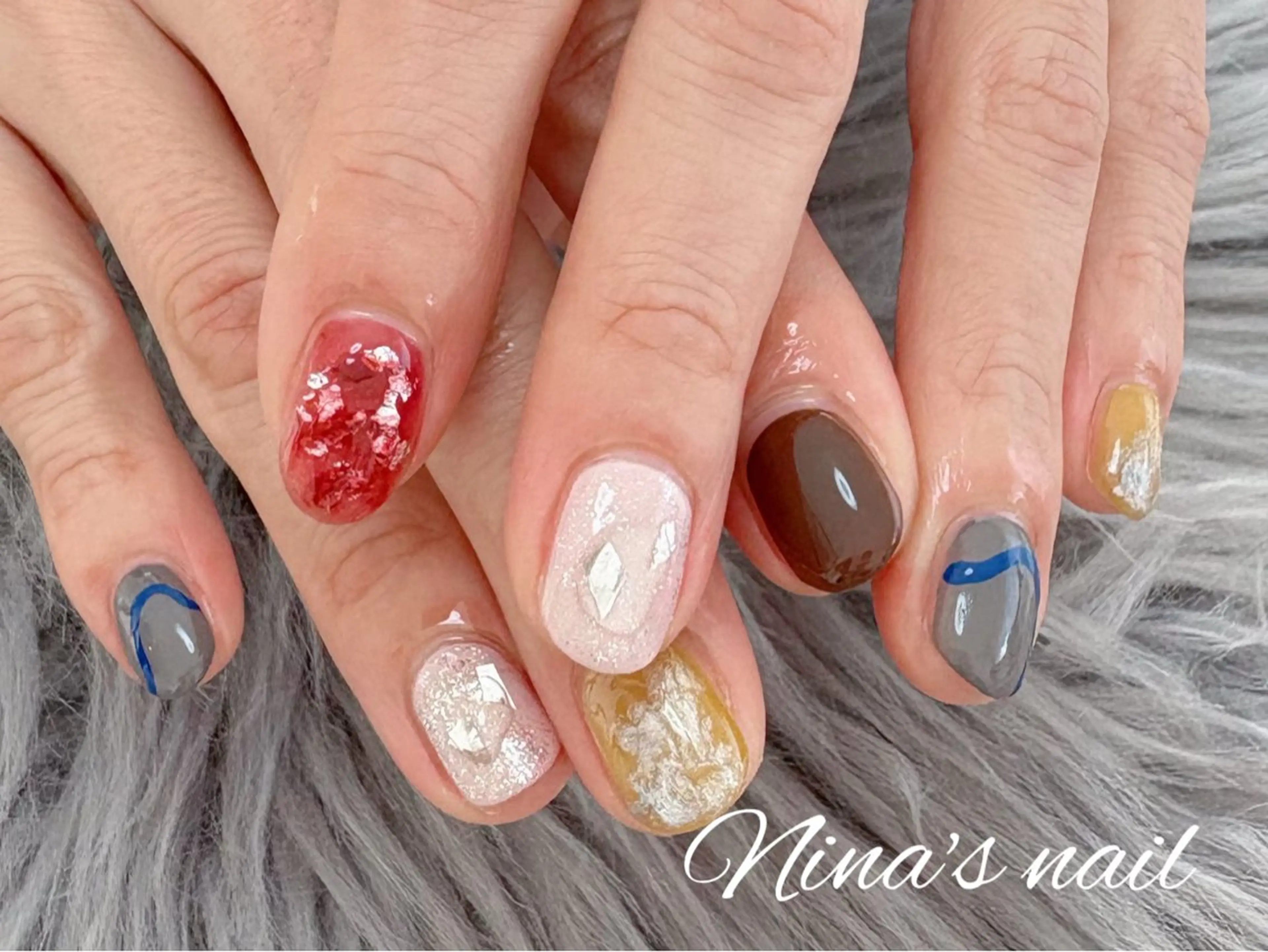 ネイル ハンドネイル Nina's nailのネイルデザイン