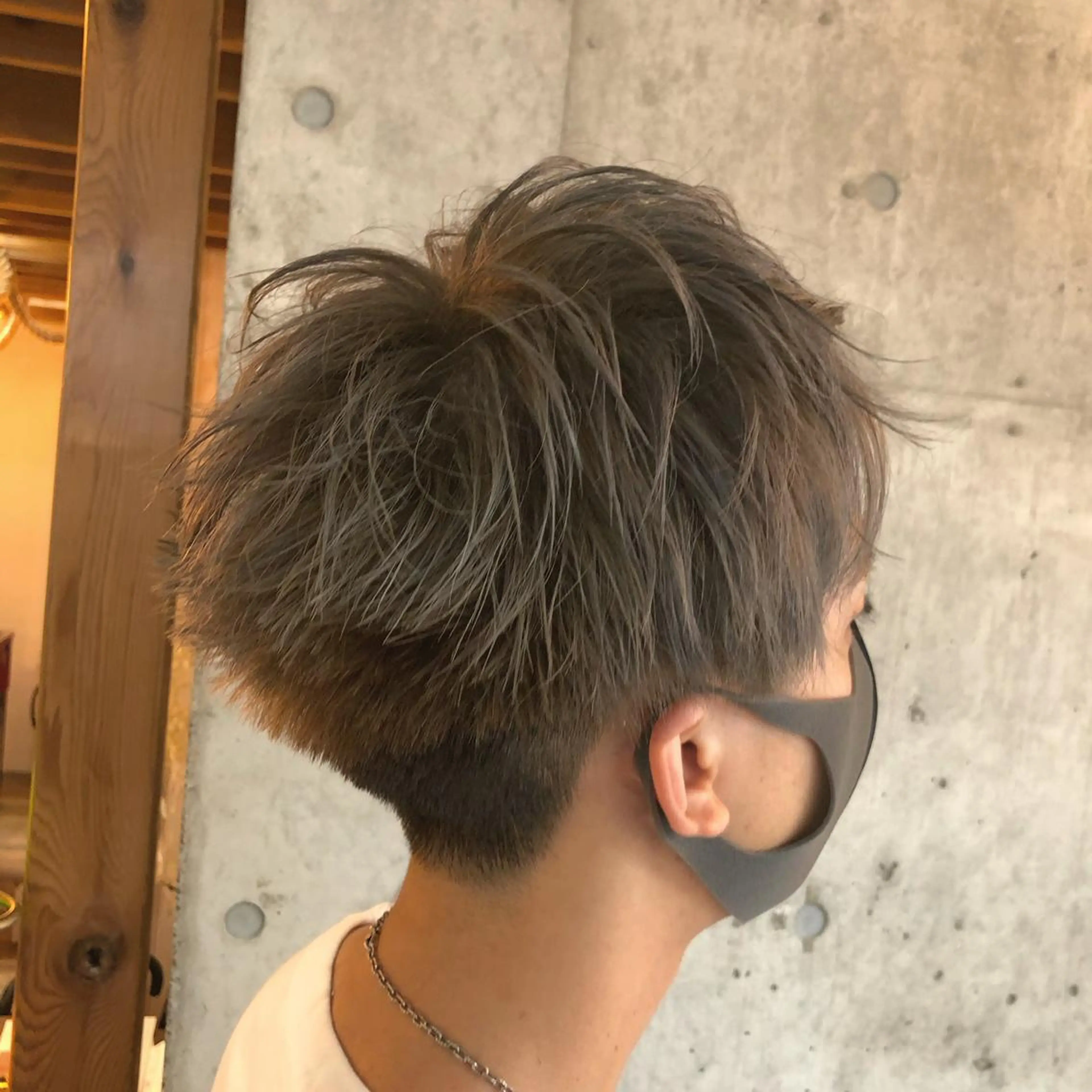 ショート カラー メンズ 🔥メンズ特化パーマ 🦖増田弘明🦖のヘアスタイル