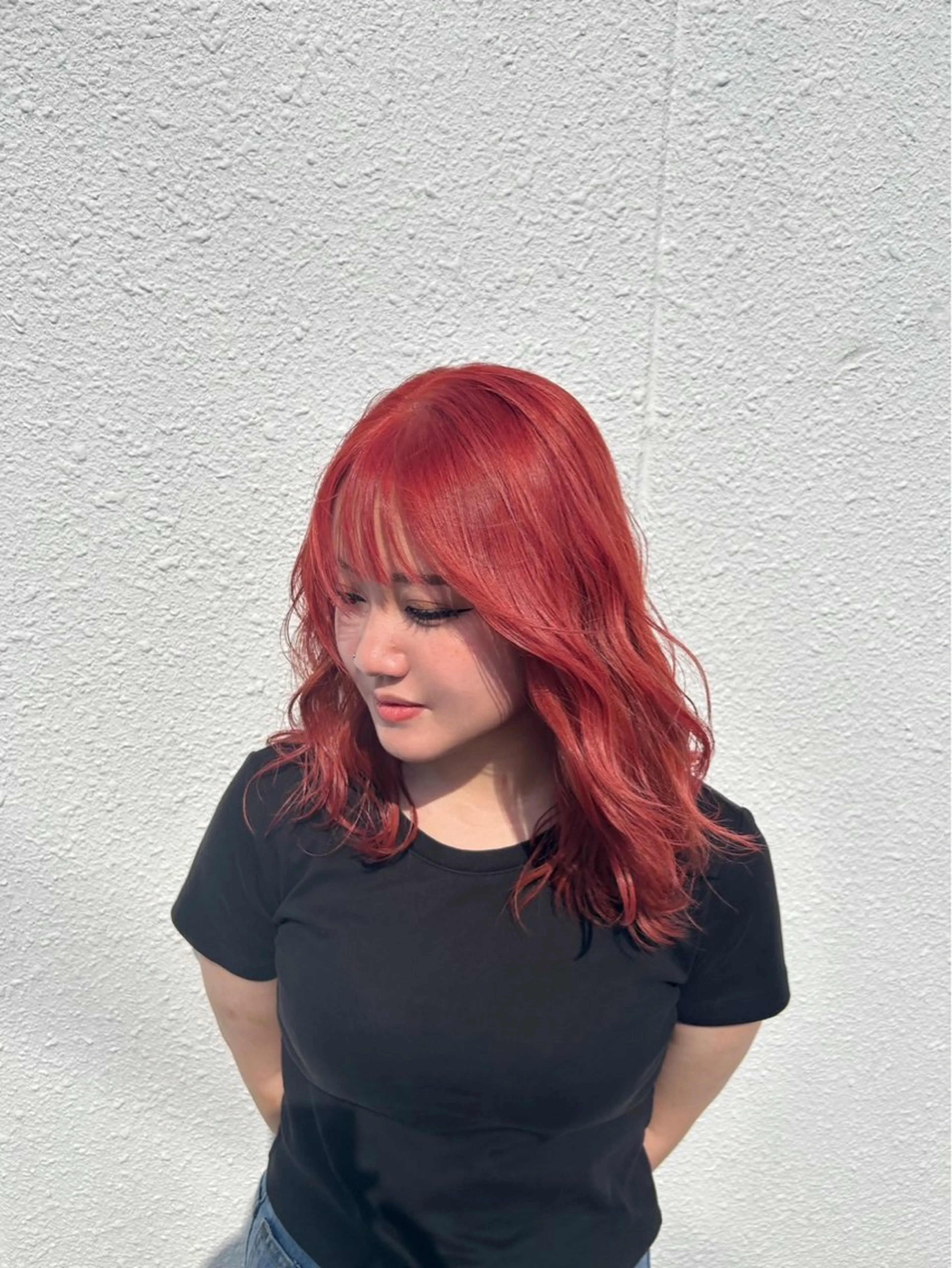 カラー ブリーチ フルヤ ユウキのヘアスタイル