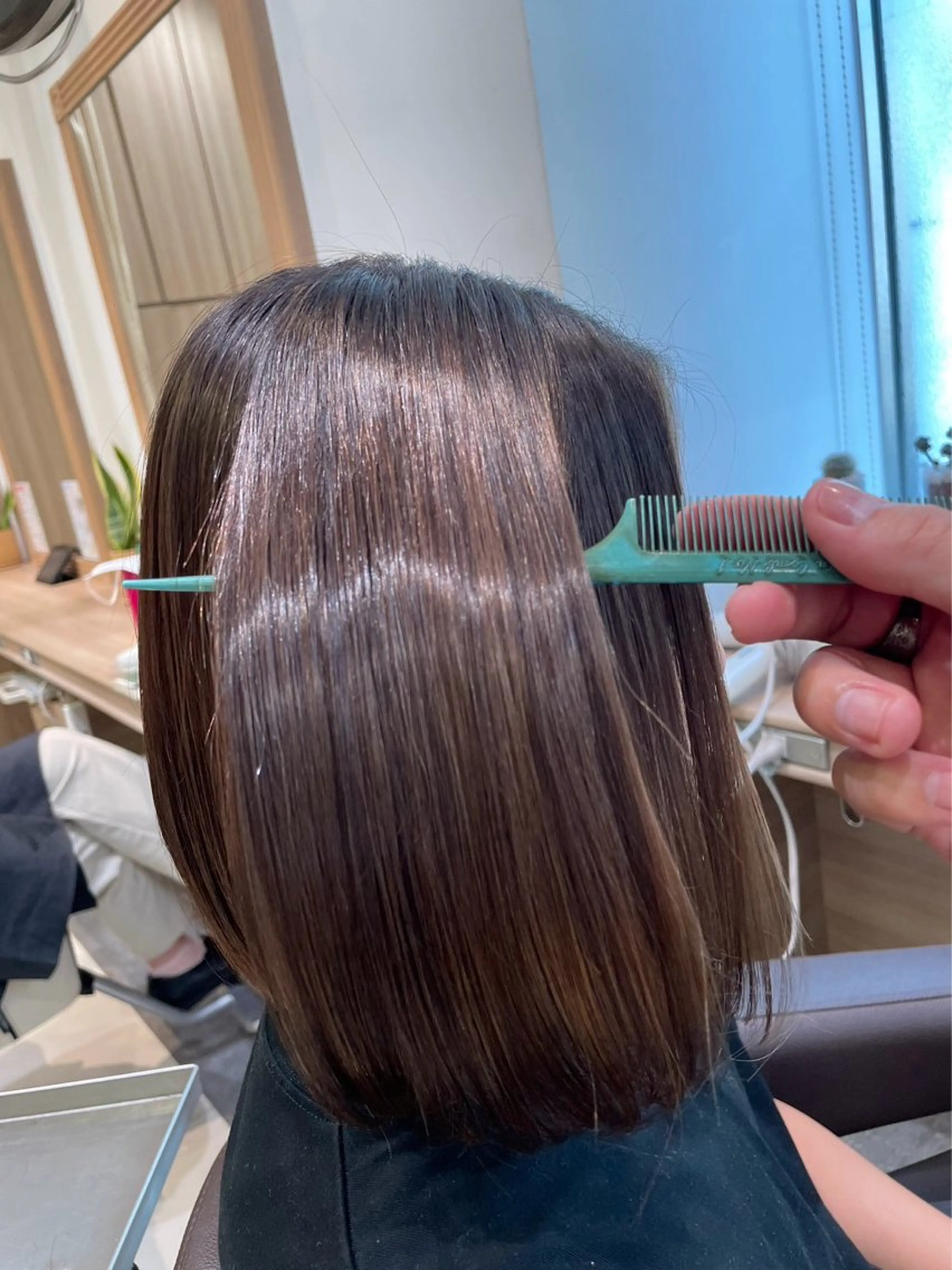 ロング 髪質改善・縮毛矯正 Taijuのヘアスタイル