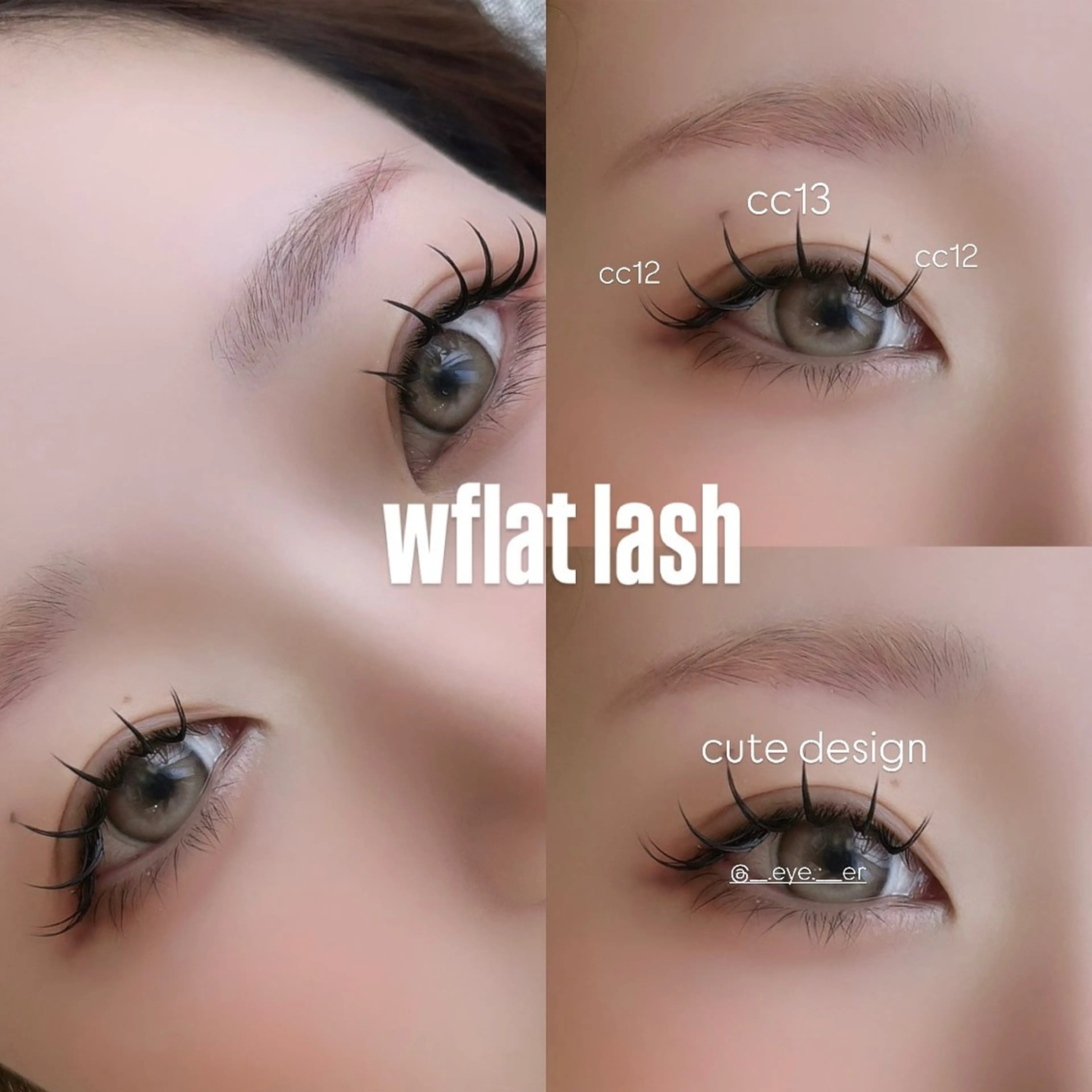 マツエク・マツパ LAUREL川崎店 ERIKO🐰束感♡のマツエク・マツパデザイン