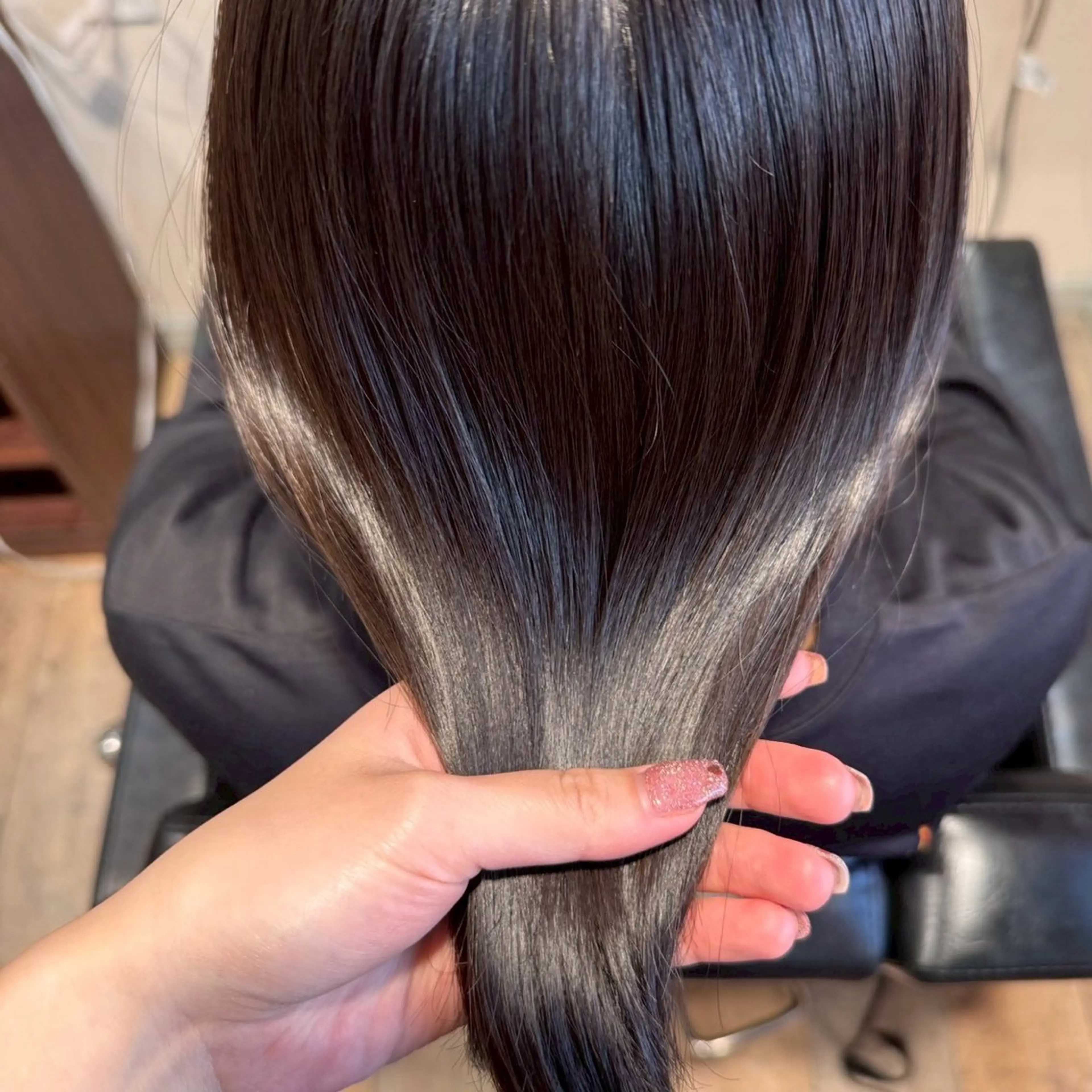 ロング カラー ヘアカラー トリートメント ブリーチなし艶カラー /いくののヘアスタイル