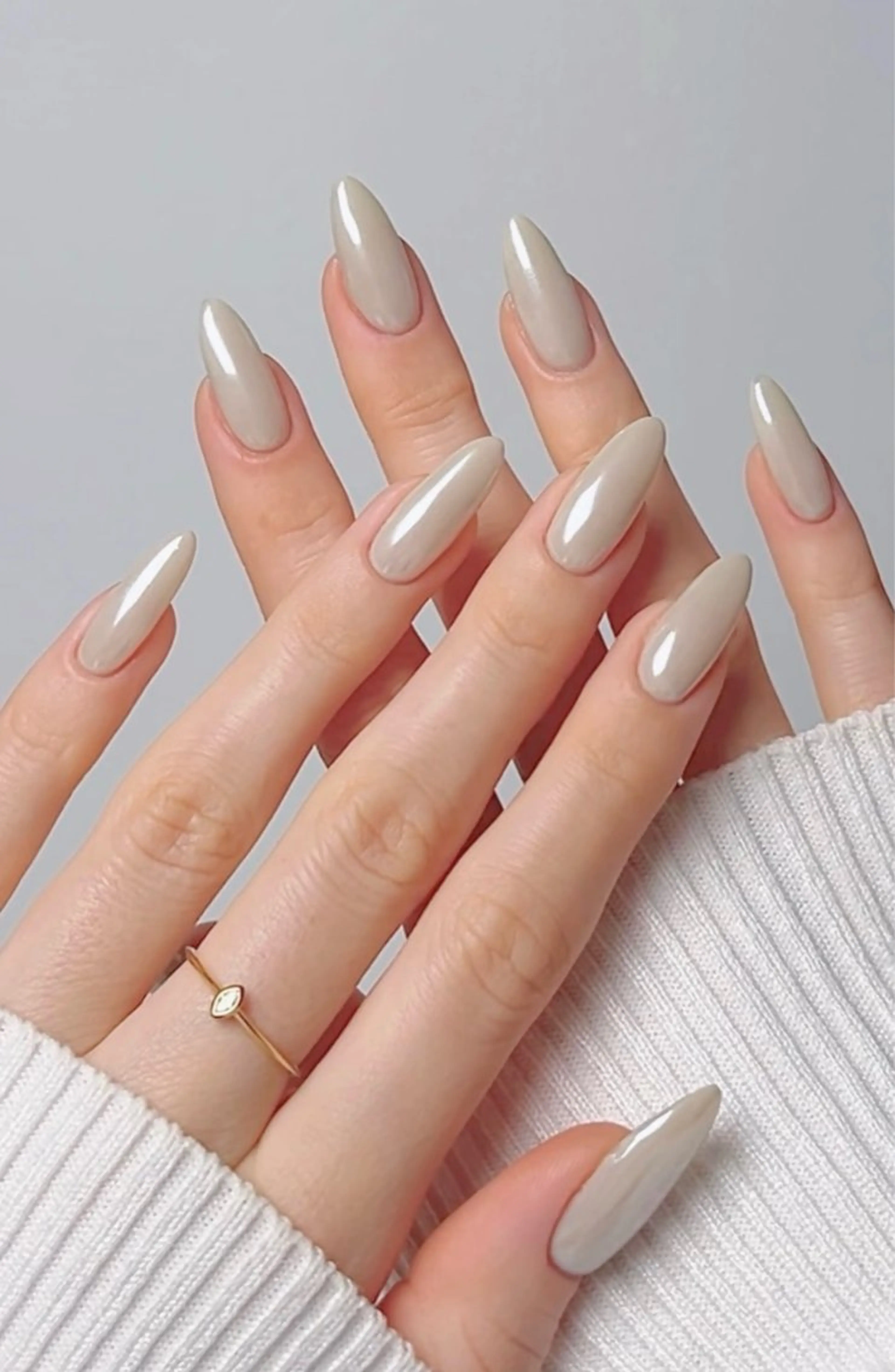 チップ長さ出し10本+オーロラ／ミラー(カラペース付き)の写真