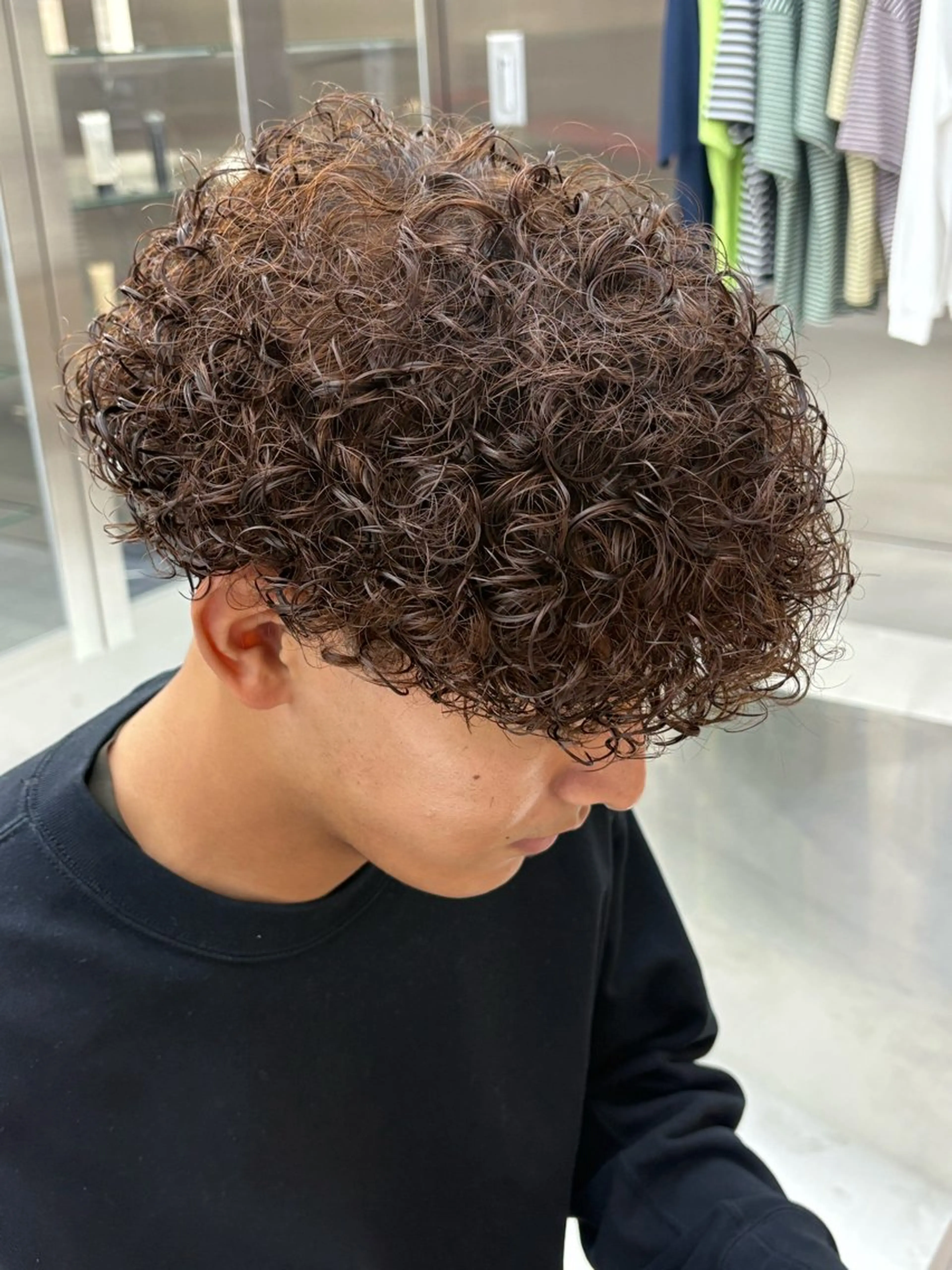 カラー パーマ メンズ カット ヘアカラー パーマ fifth 武正 琉生のヘアスタイル