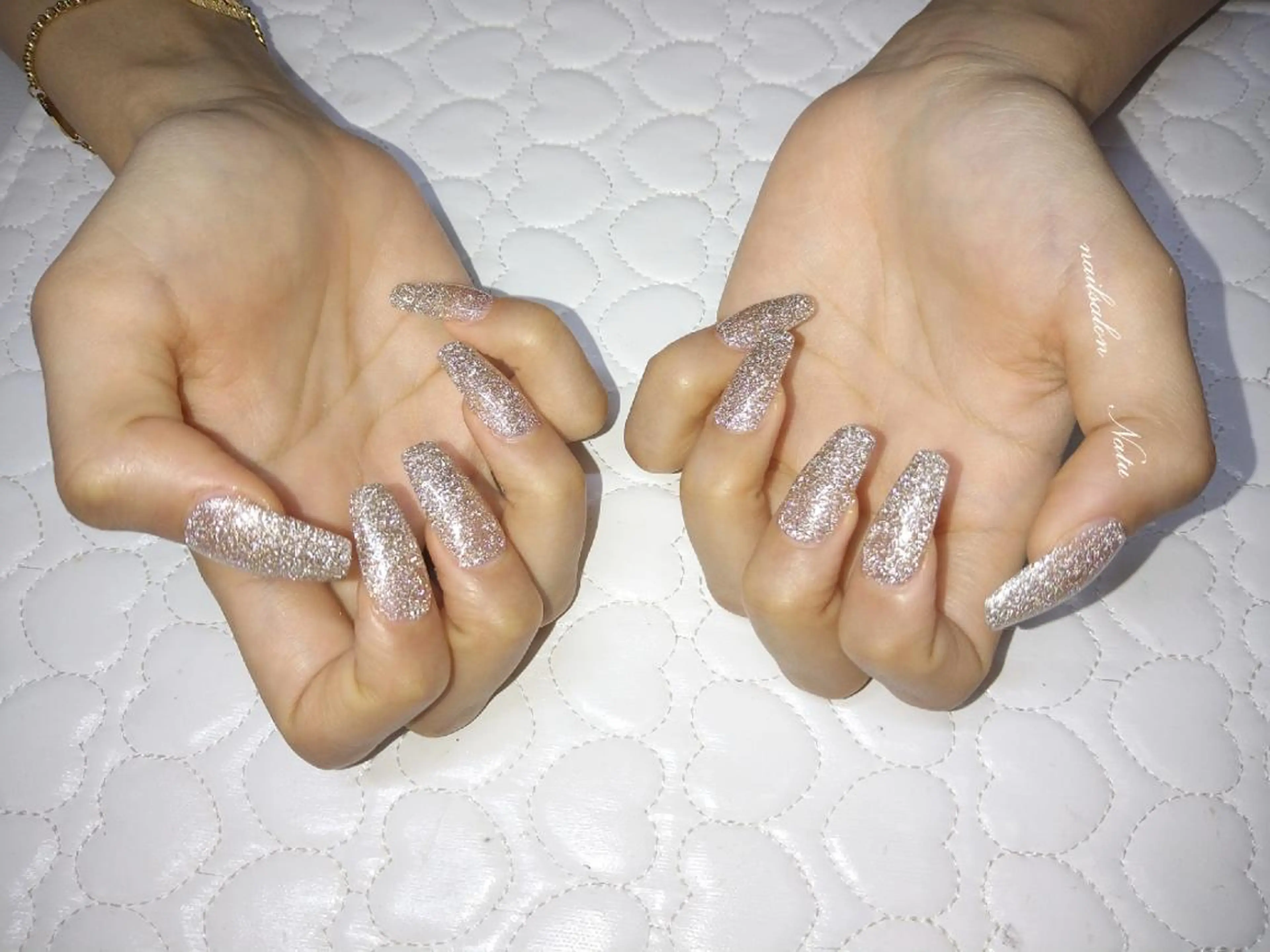 ネイル 長さ出し フラッシュネイル nailsalon　 Natuのネイルデザイン