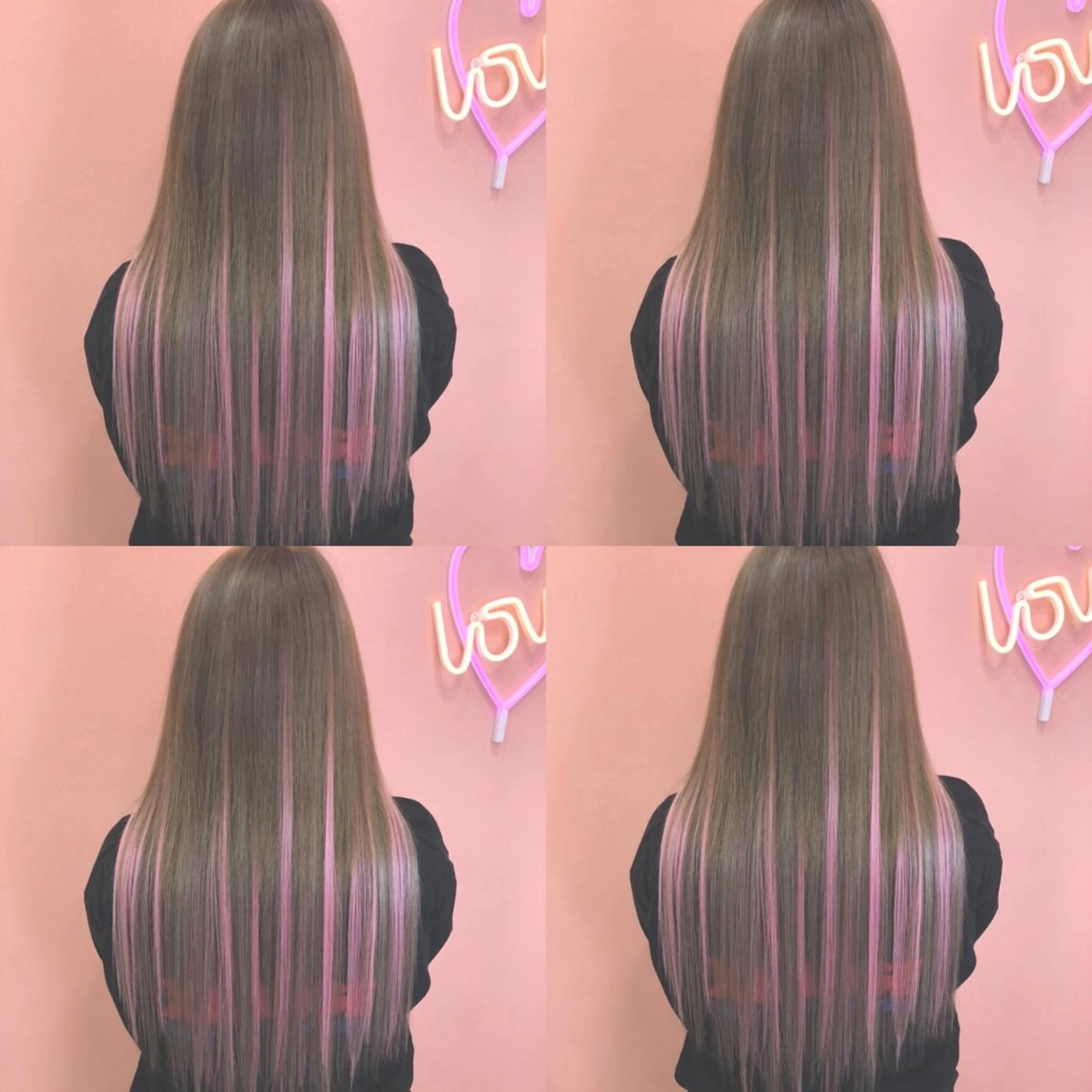 ロング カラー ハイライトカラー ピンクカラー ハイライト 🌷MAYU 🌷のヘアスタイル