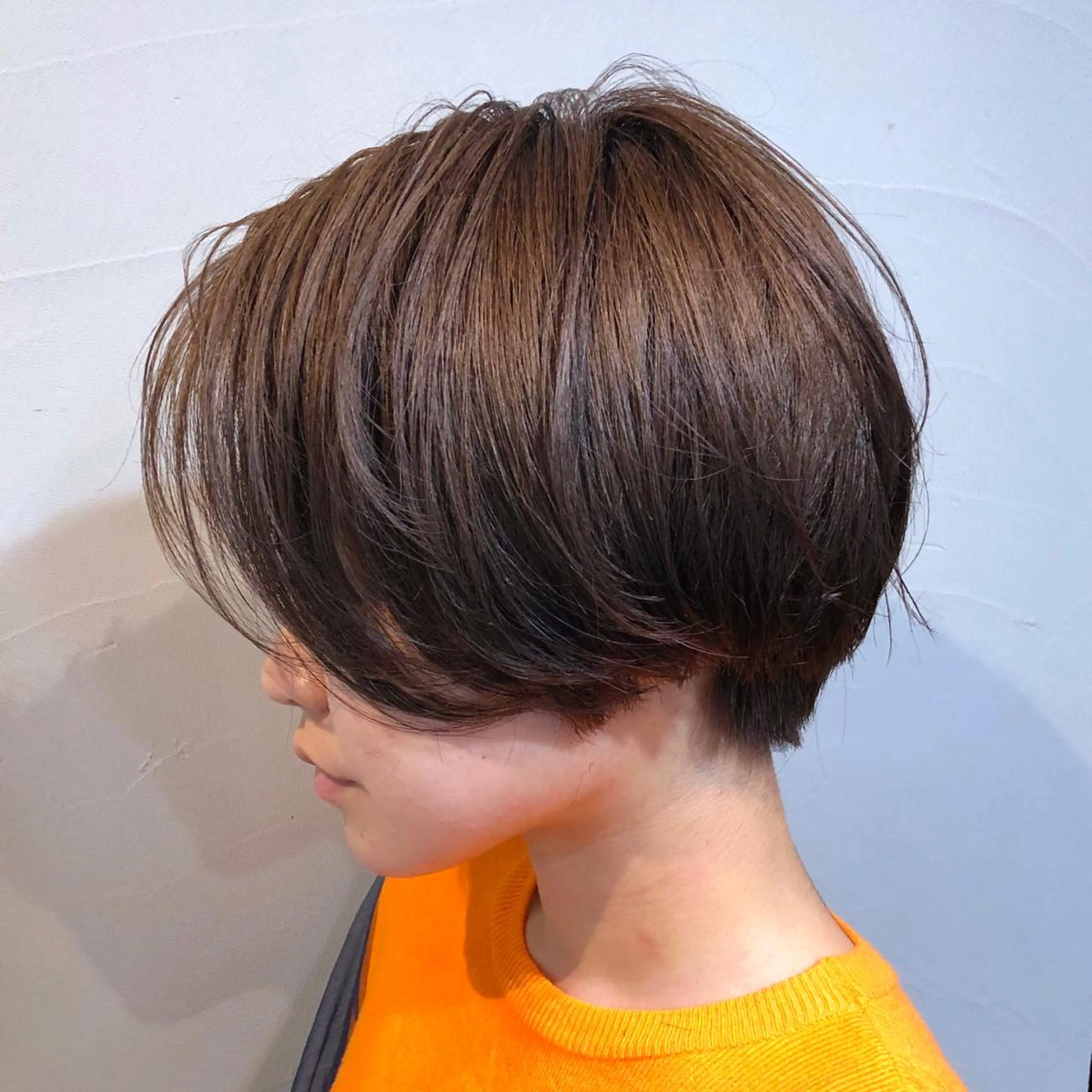 ショート カラー ハンサムショート ショートヘア カット トリートメント ボブ/髪質改善/ レイヤー/池澤慎人のヘアスタイル