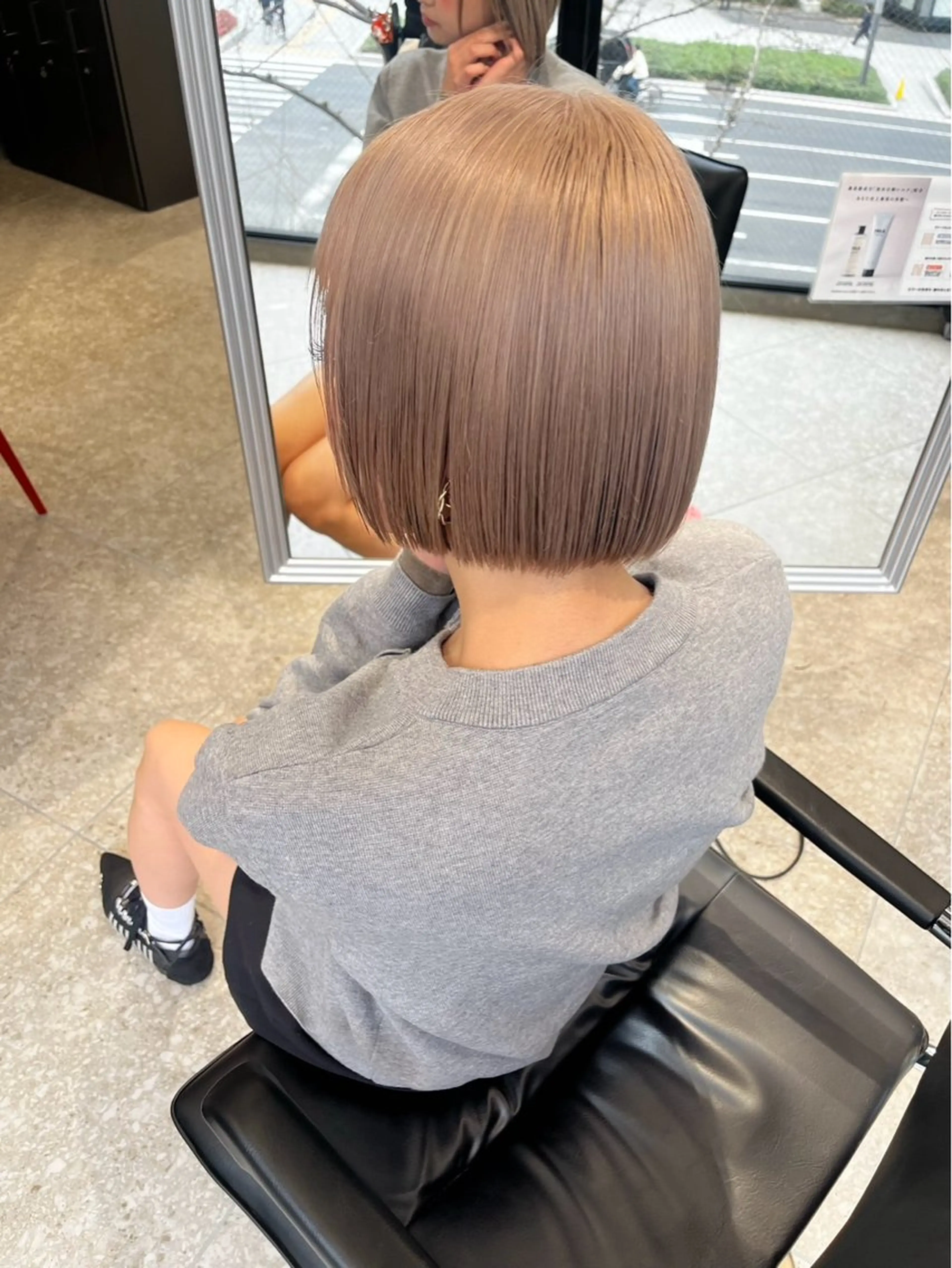 ミニモ12月限定🈳✨【ぱつっとbobカット＋トリートメント】👩🏼✂︎🎀の写真