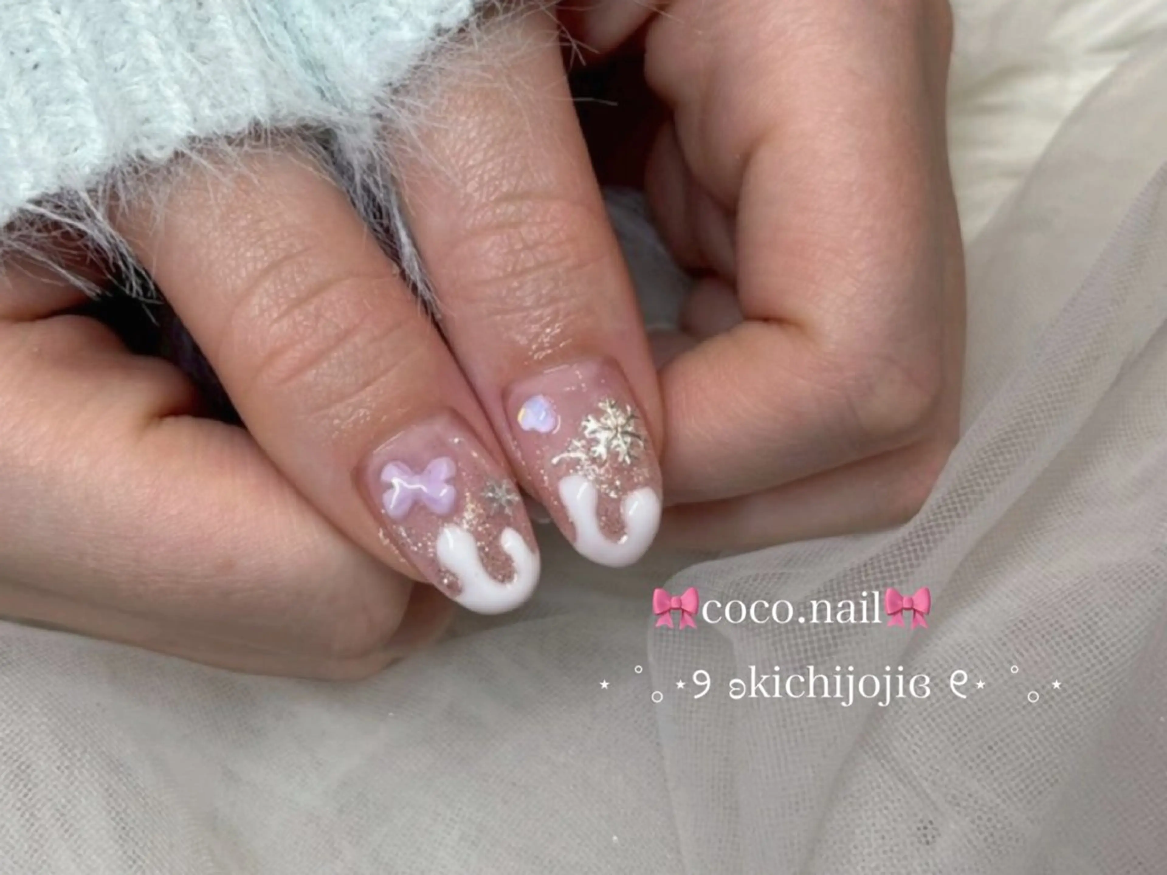 ネイル ハンドネイル coco.nail/ y2k/ワンホンのネイルデザイン
