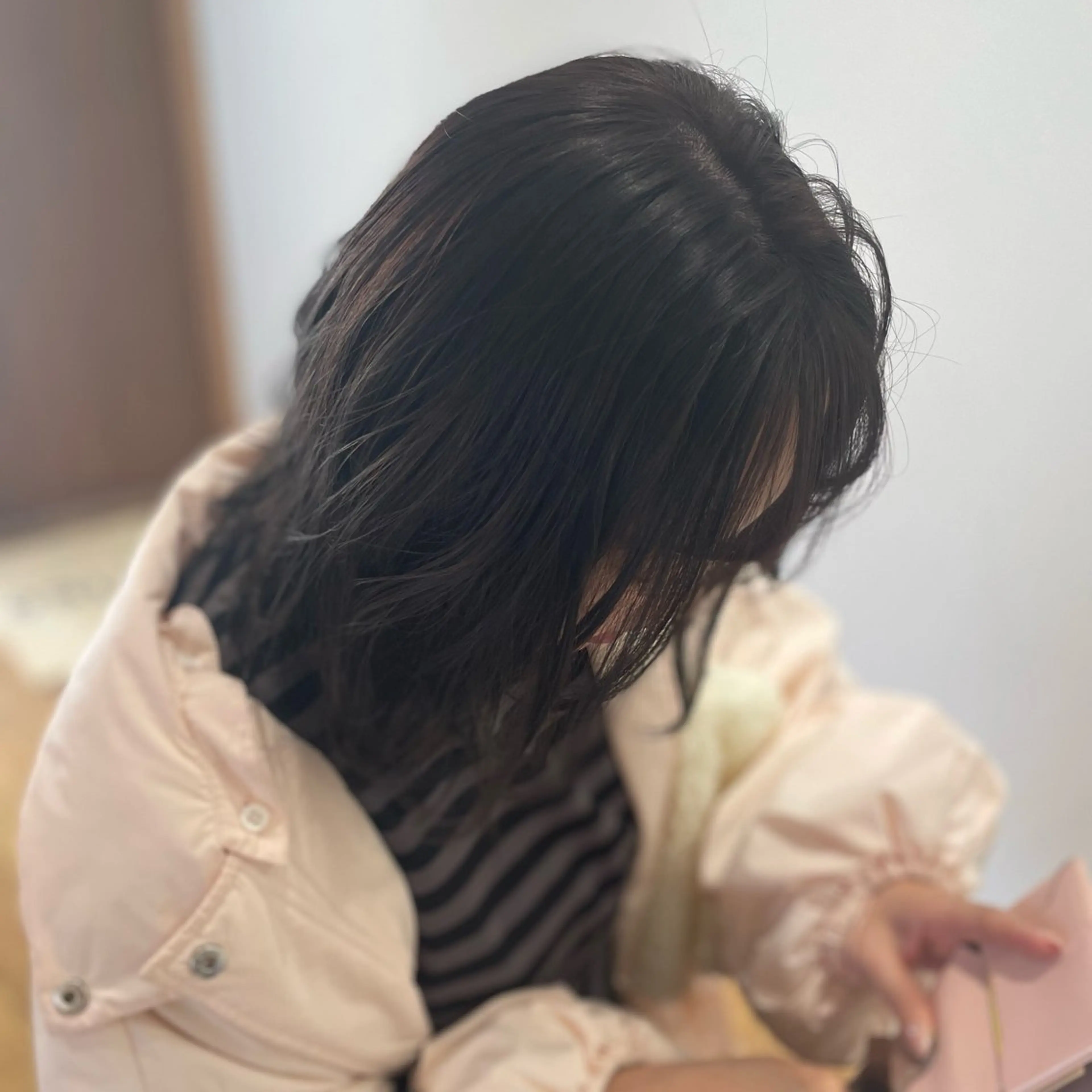 ミディアム カラー ちほ /ボブスタイルのヘアスタイル