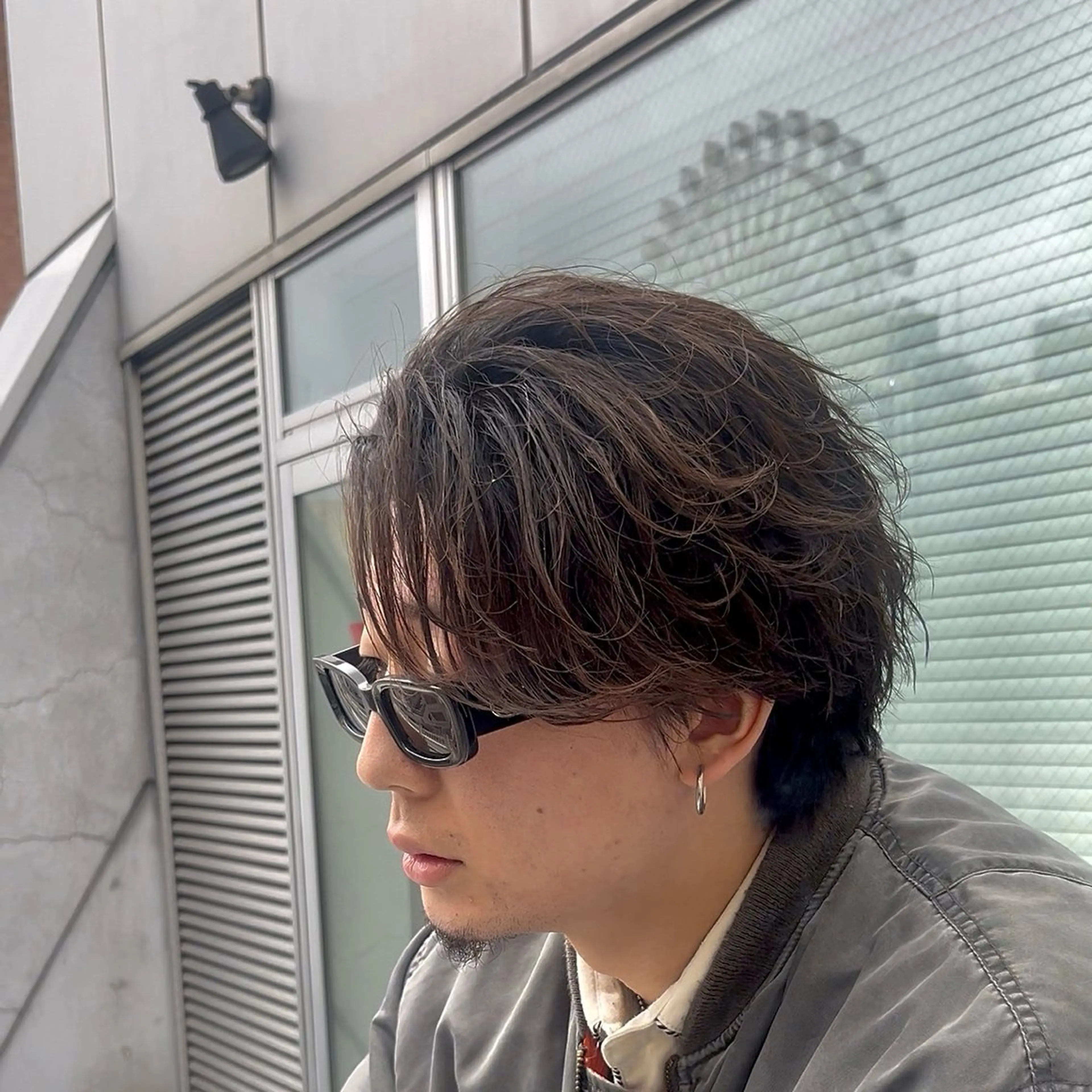 パーマ ヘアアレンジ メンズ フェザーオーダー Ｎｏ．1美容師のヘアスタイル