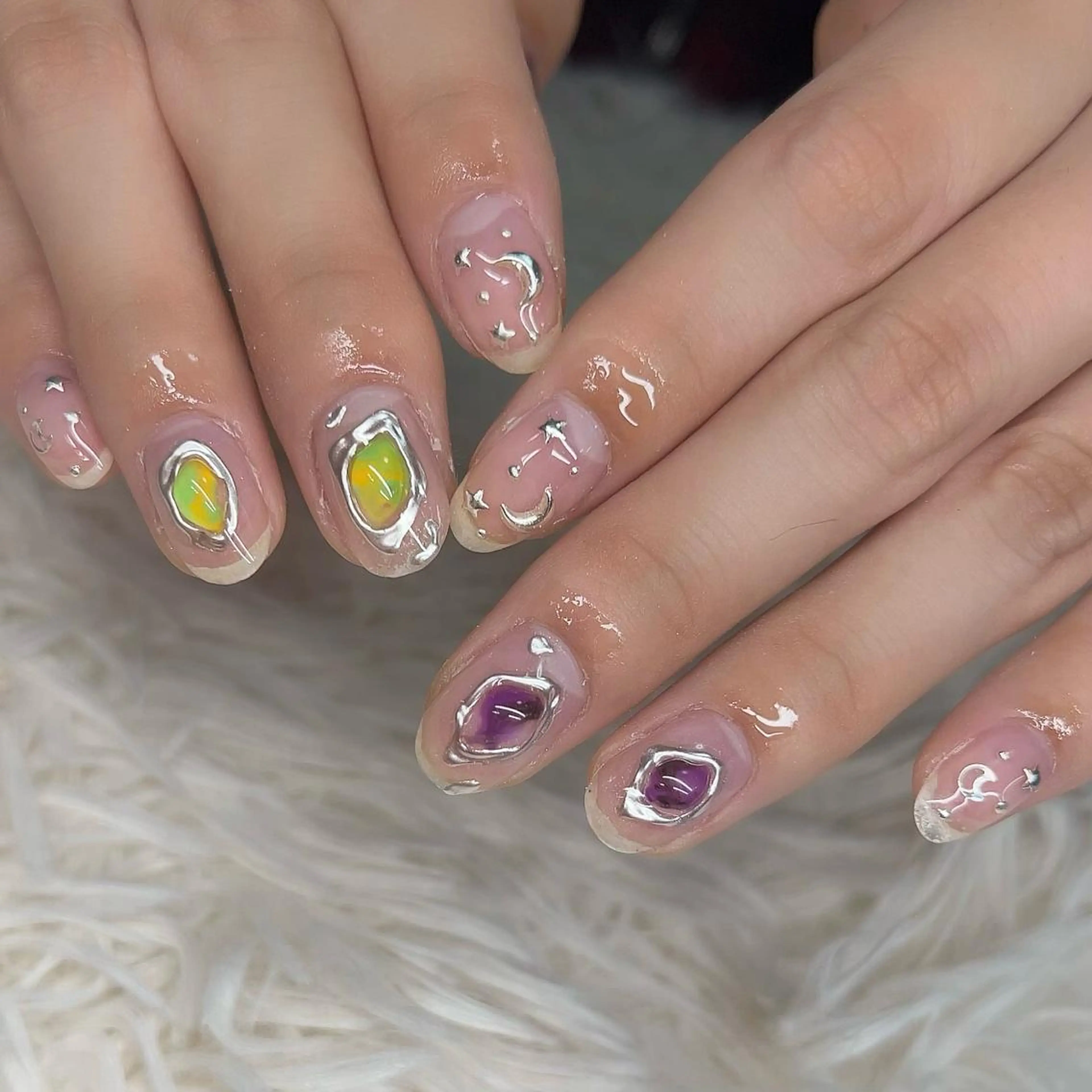 ネイル ハンドネイル 【Yappy🌈】 💖P-tanaのネイルデザイン