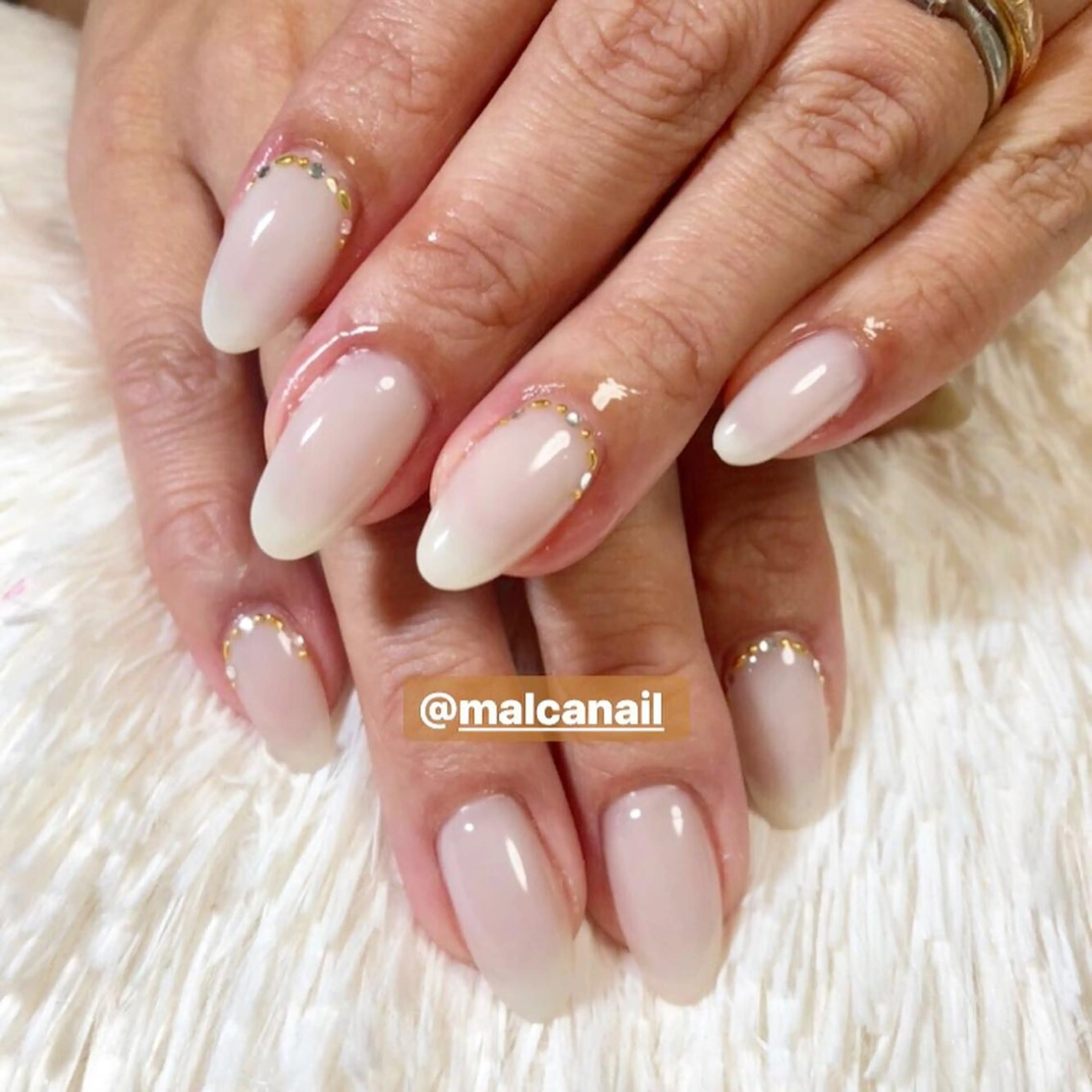 ショート カラー パーマ ヘアアレンジ キッズ ネイル マツエク・マツパ ハンドネイル MALCAnail(マルカネイル)所属・荒木 莉奈のネイルデザイン