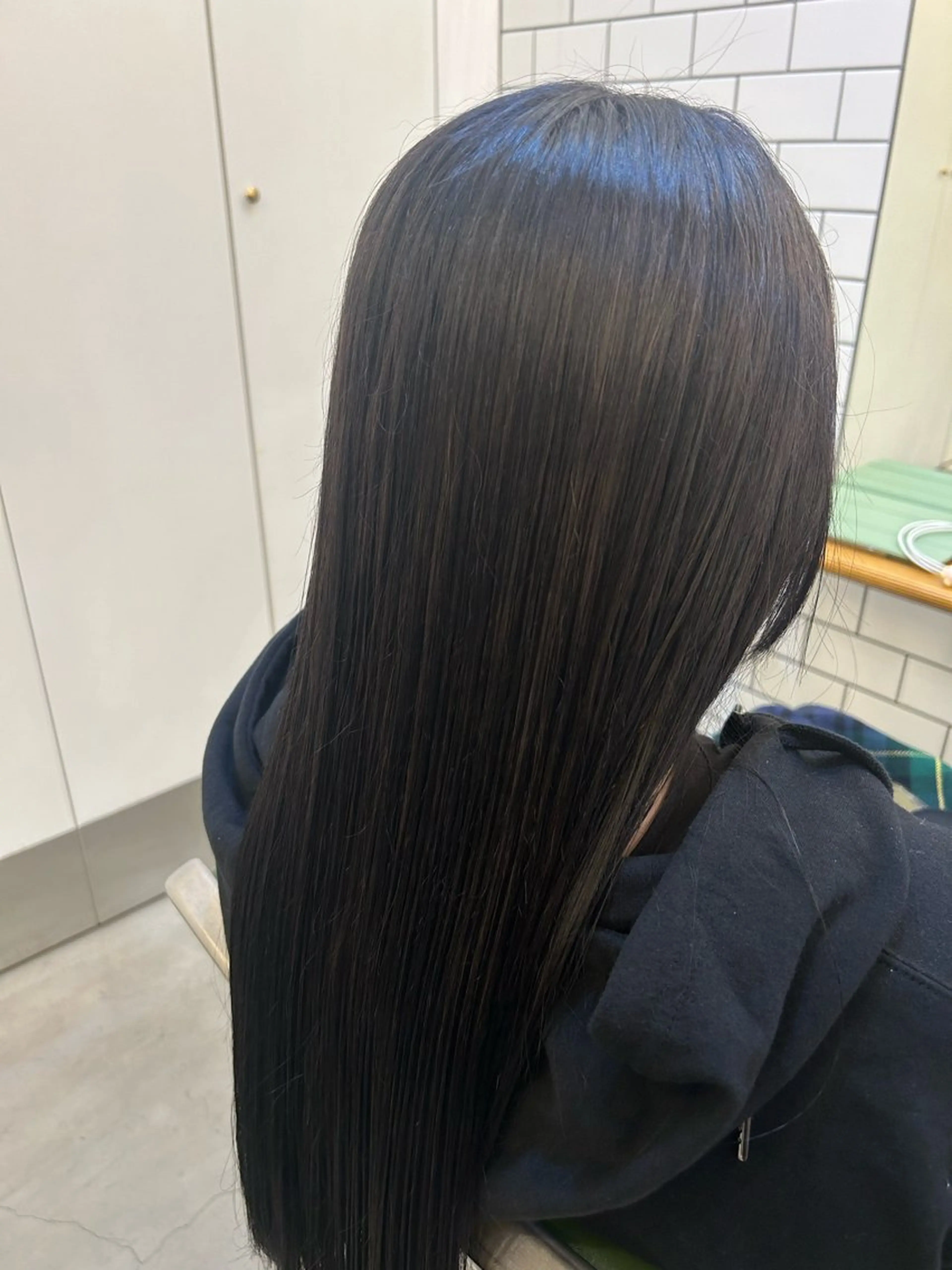 「素髪の様な質感💐」GMTストレートパーマ+マイクロバブル(シャンプーブロー込)の写真