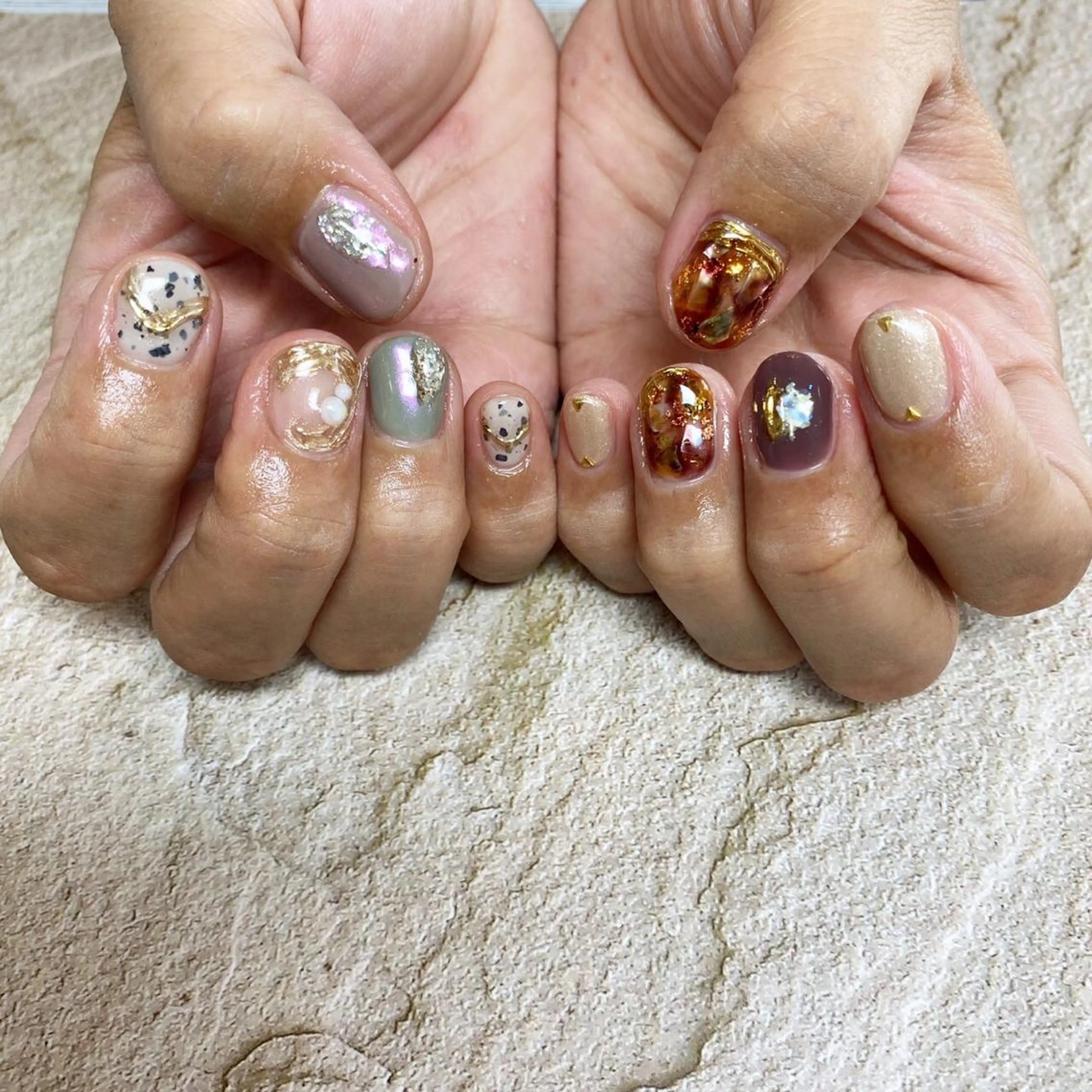 ネイル Hair salon Irie所属・與儀 知佳のネイルデザイン