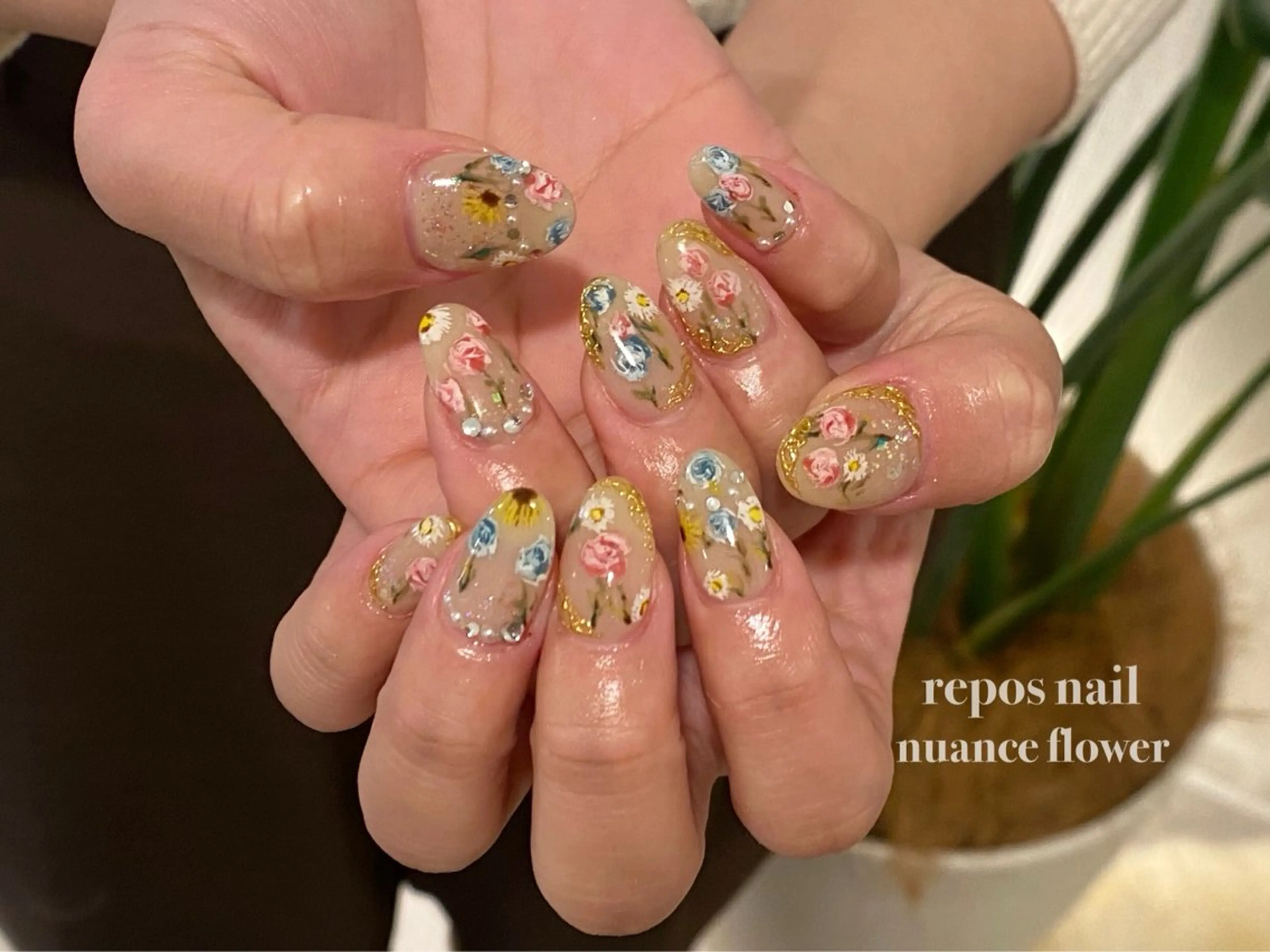 ネイル ハンドネイル repos-ルポ-所属・repos-ルポ- misuzu🌿のネイルデザイン