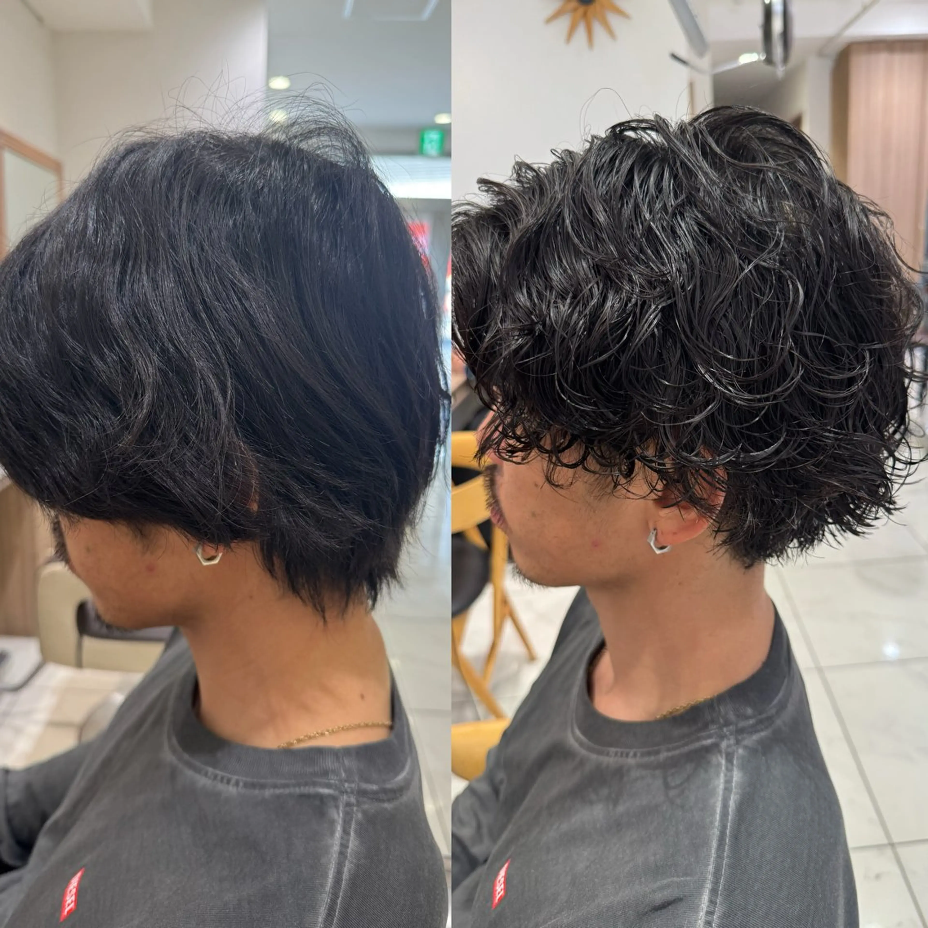 ショート パーマ メンズ カット パーマ メンズパーマ特化/ メッシュ/薫/店長のヘアスタイル