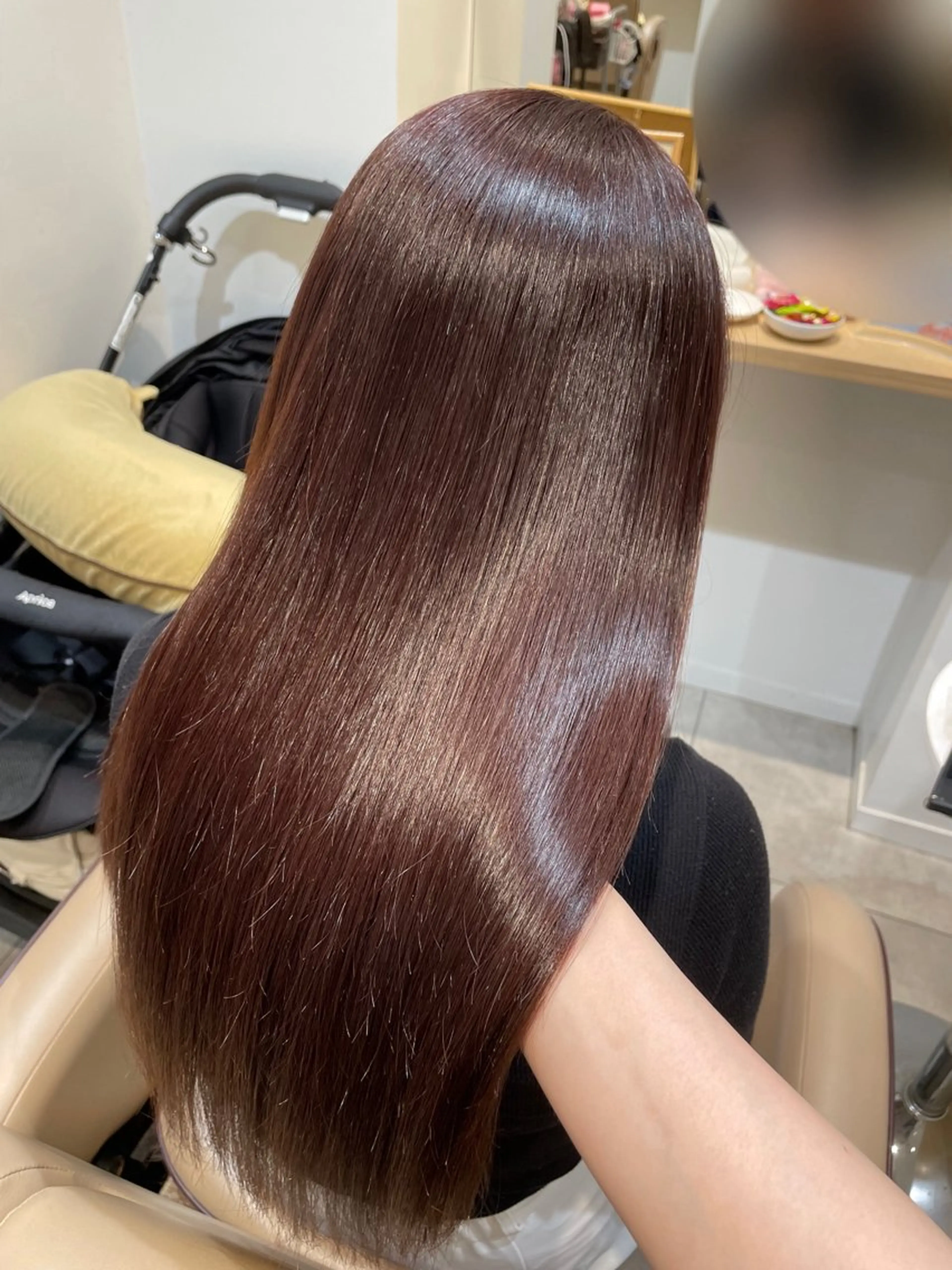 ロング カラー ラベンダーカラー ラベンダーピンク ピンクカラー MIKU .のヘアスタイル