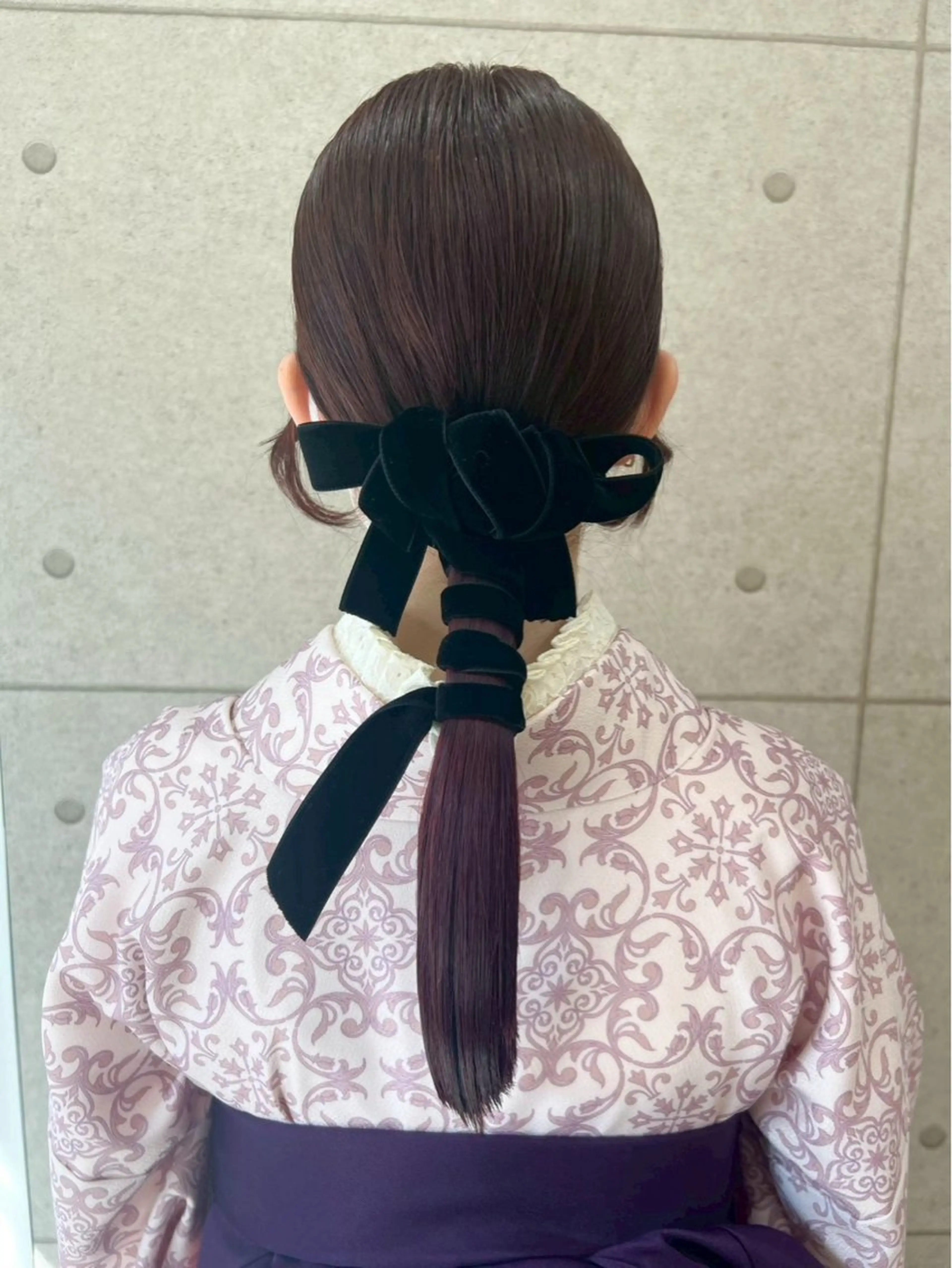 ヘアアレンジ moto船橋所属・対馬 粘音のヘアスタイル